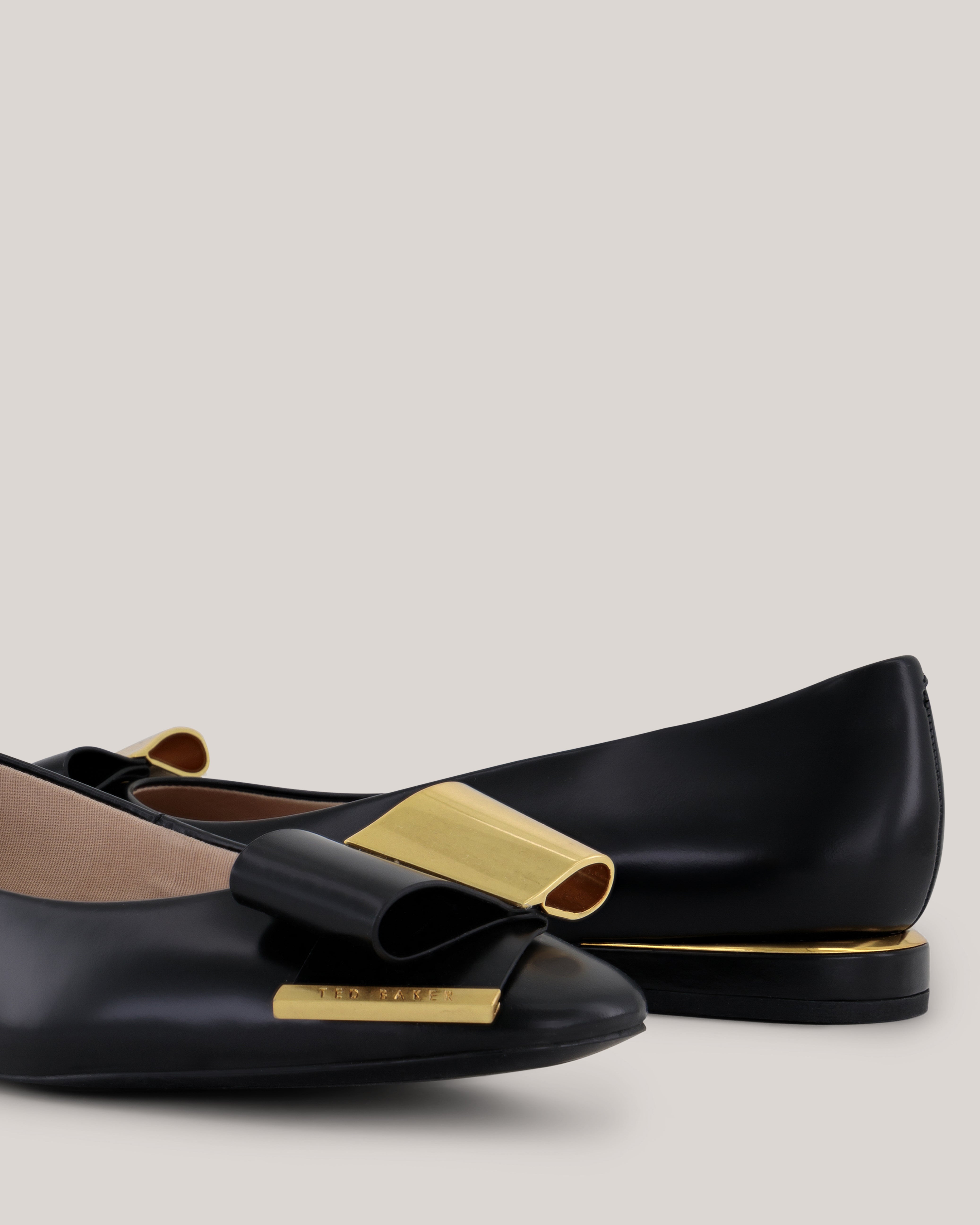 Daribo Flat Bow Shoes Black