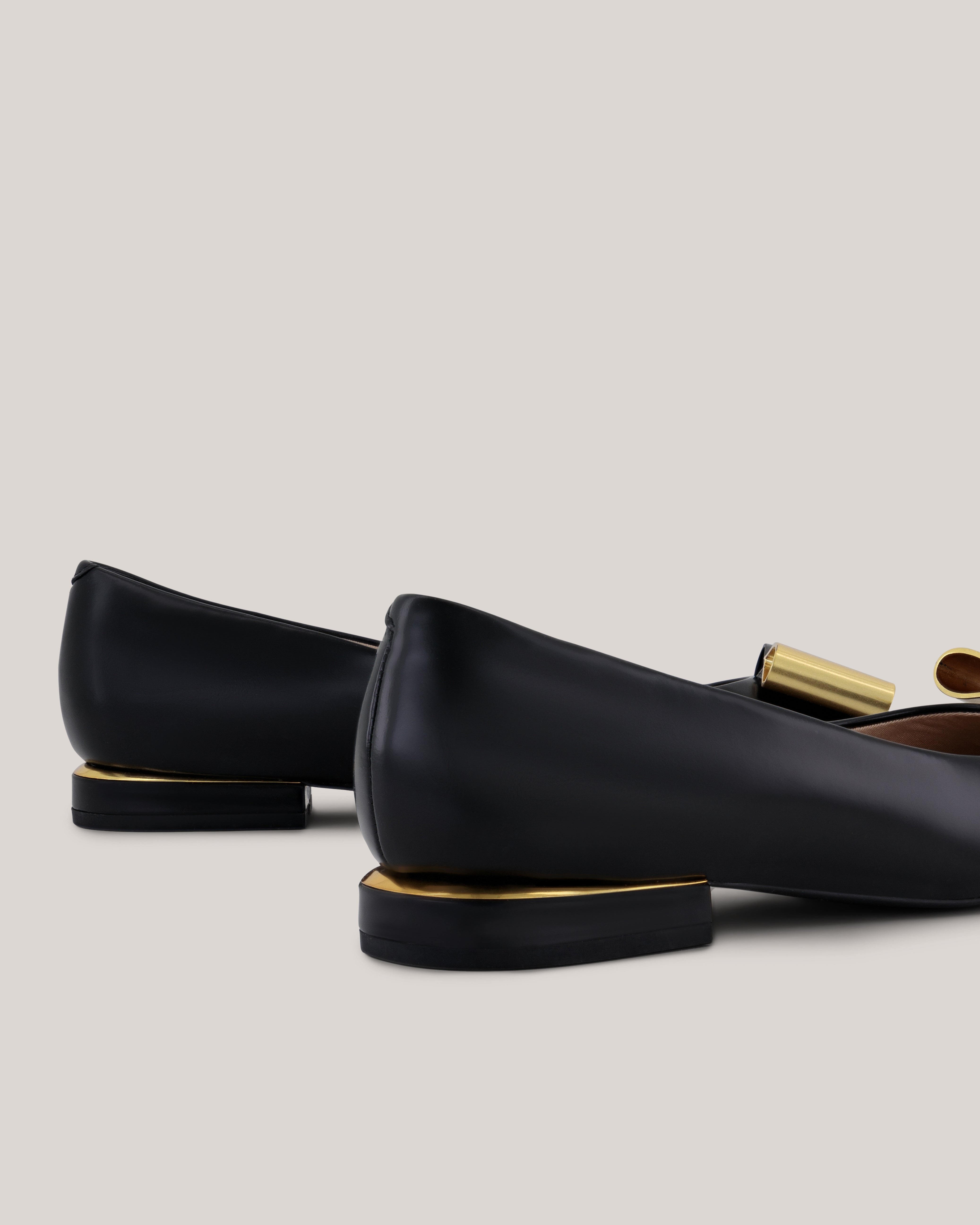 Daribo Flat Bow Shoes Black