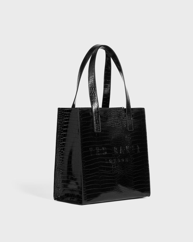 Reptcon Croc Detail Small Icon Bag
