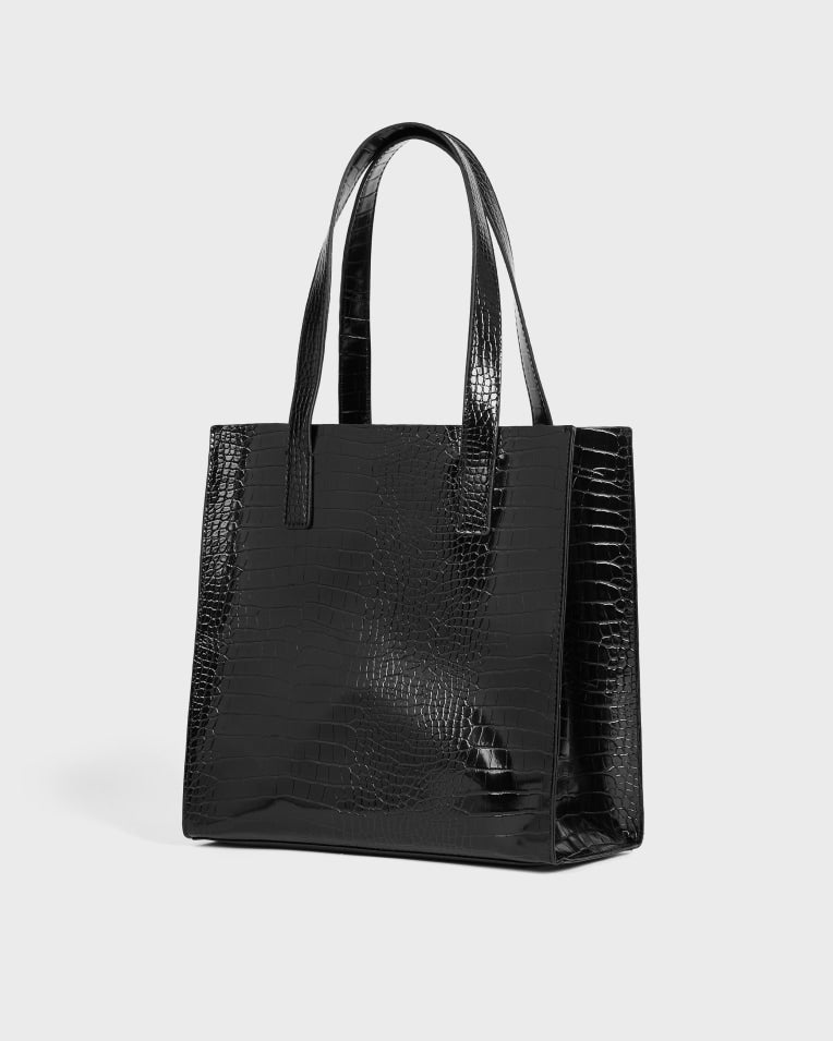 Reptcon Croc Detail Small Icon Bag