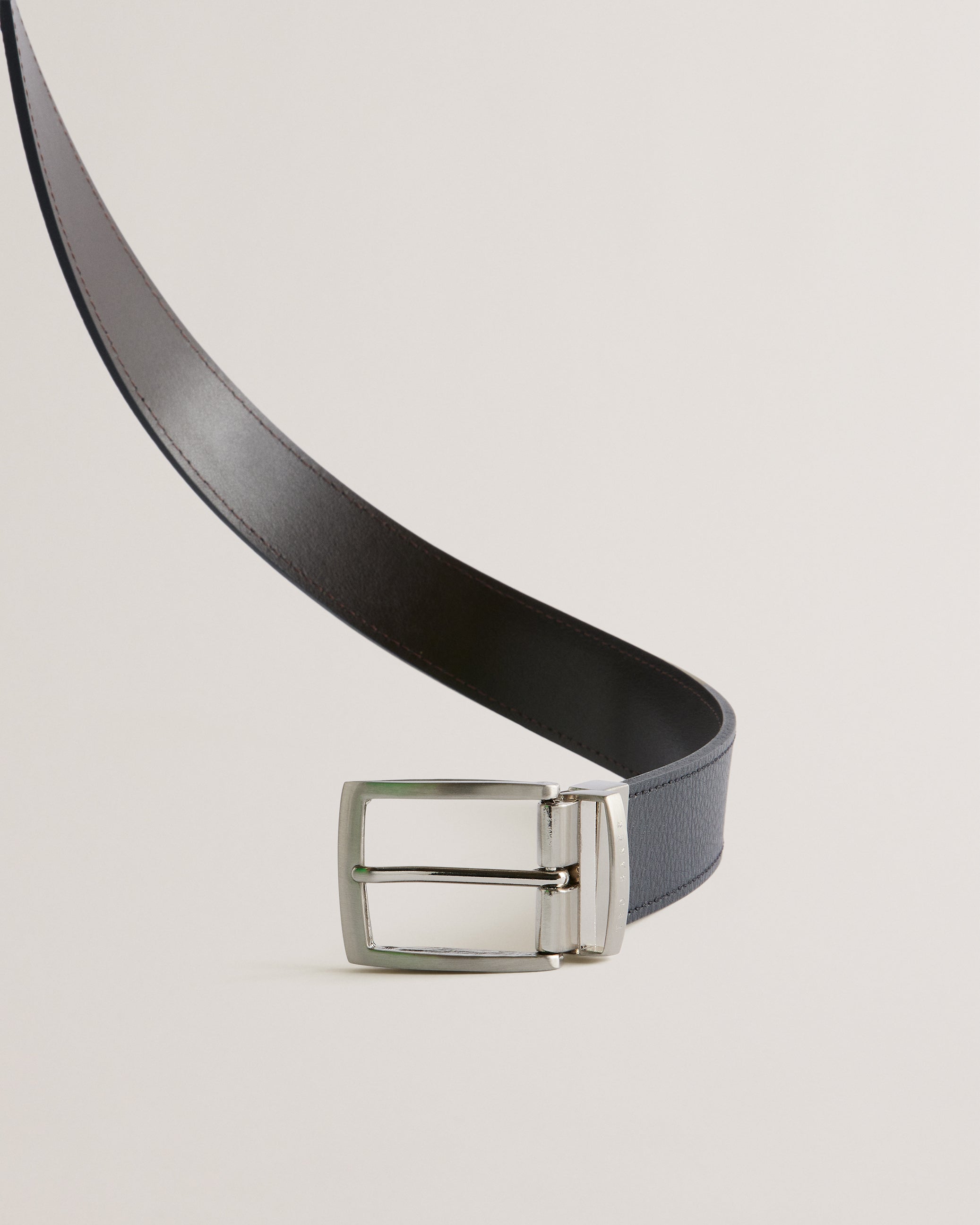 Breemer Reversible Leather Belt Black