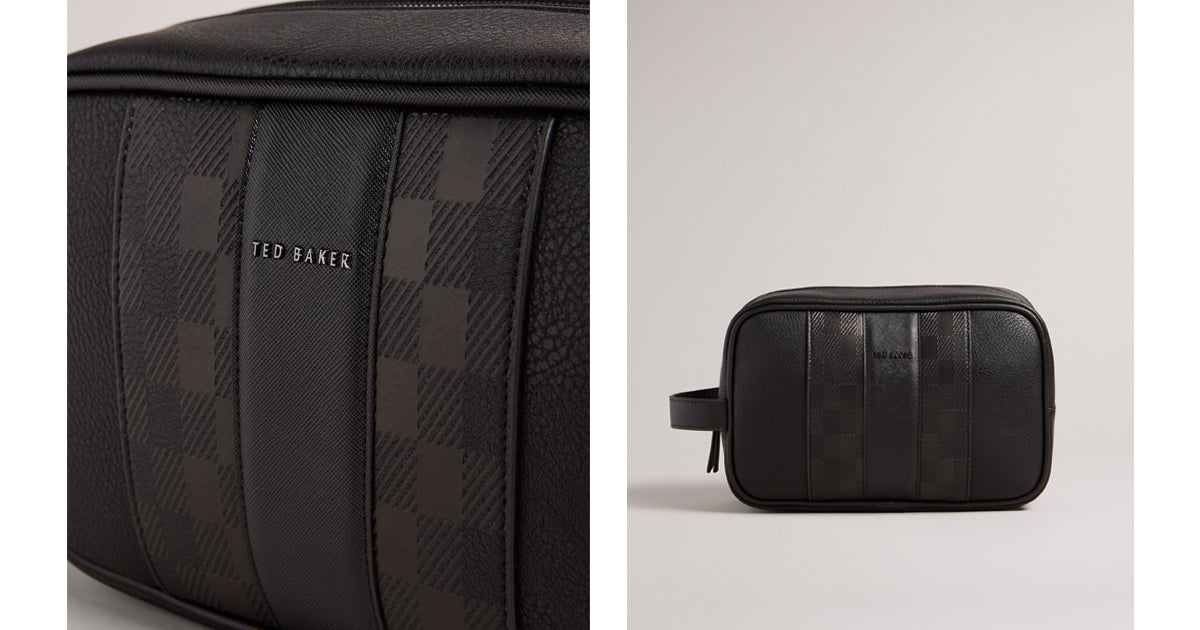 Waydee House Check Pu Washbag