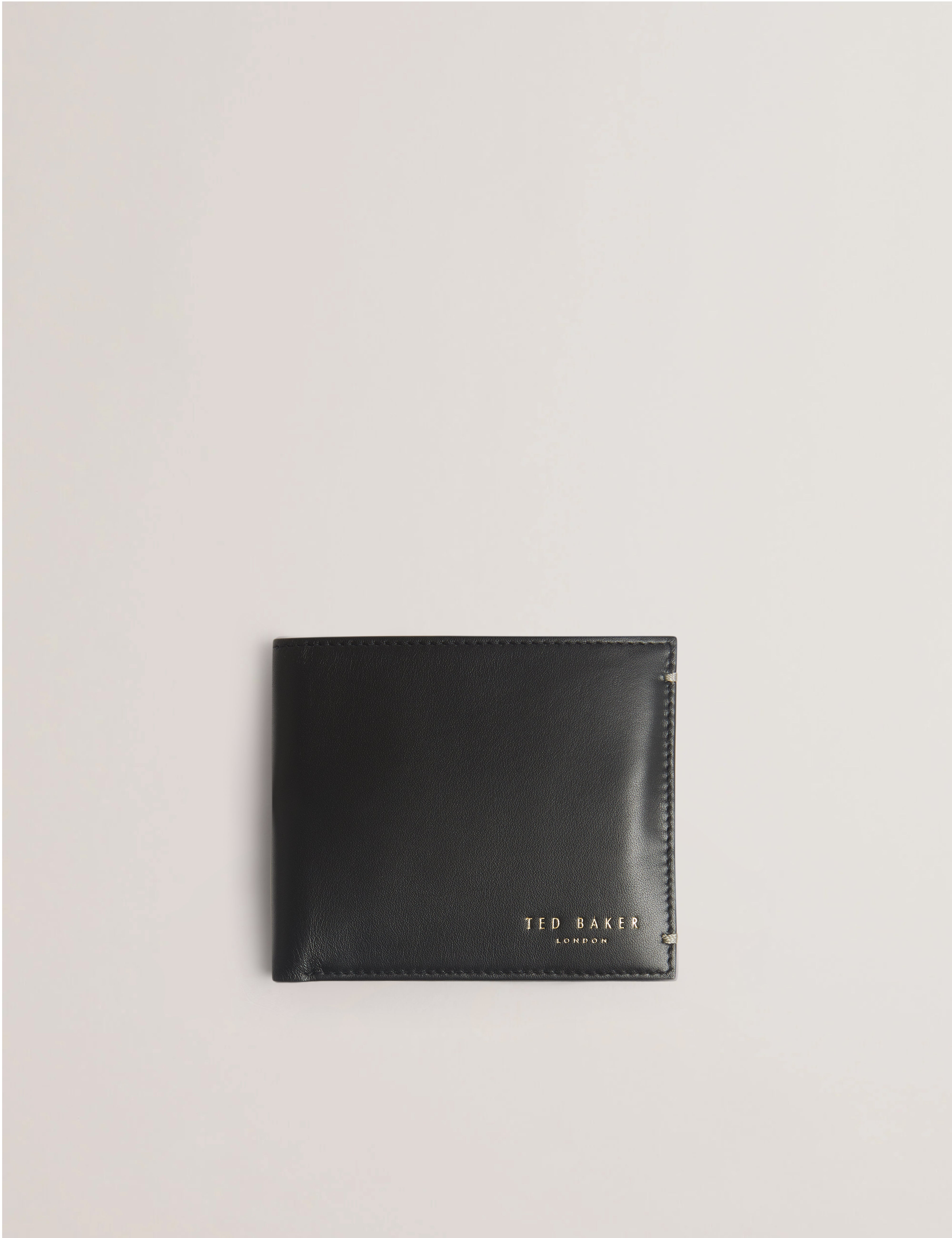 Antoony Bifold Leather Wallet Black
