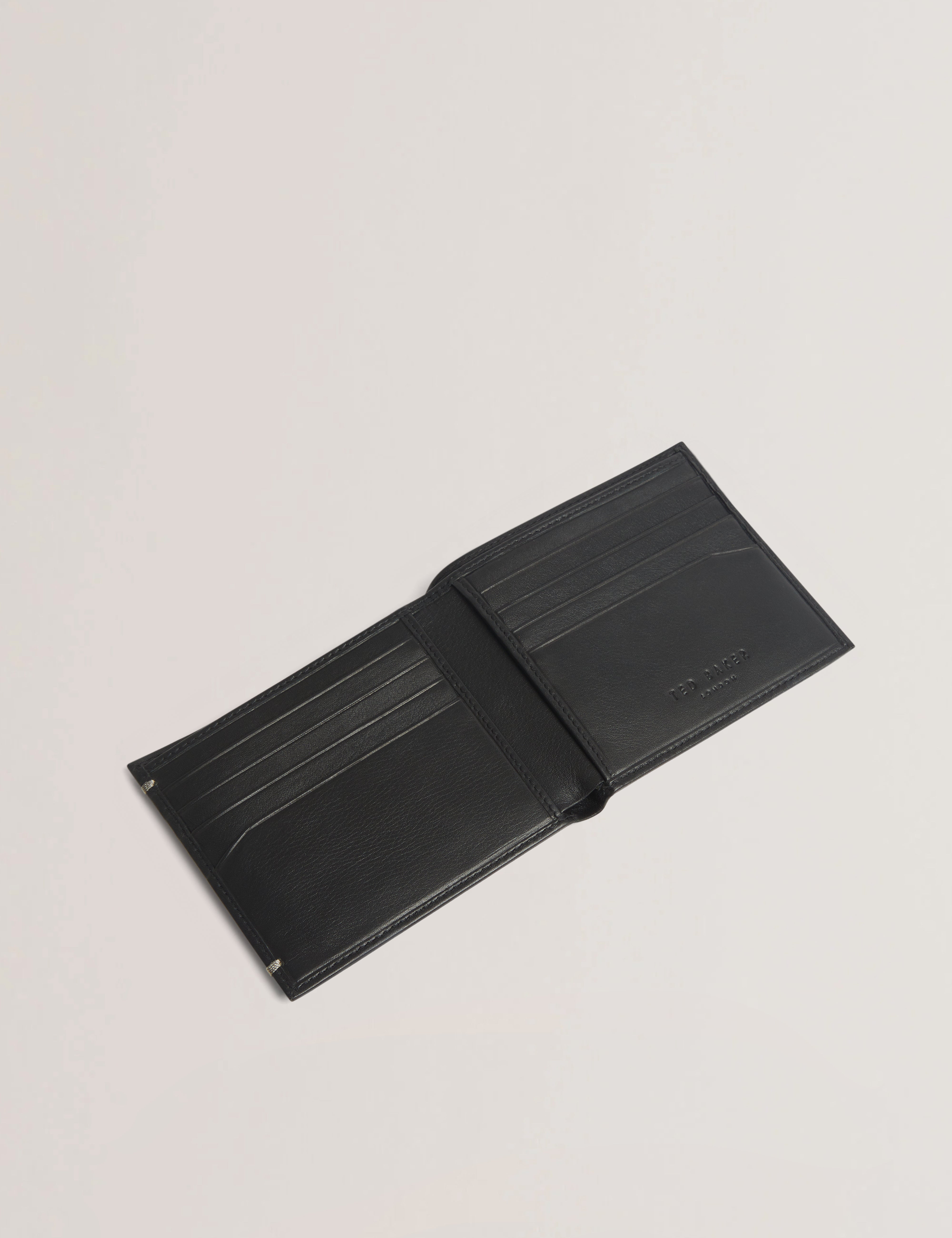 Antoony Bifold Leather Wallet Black