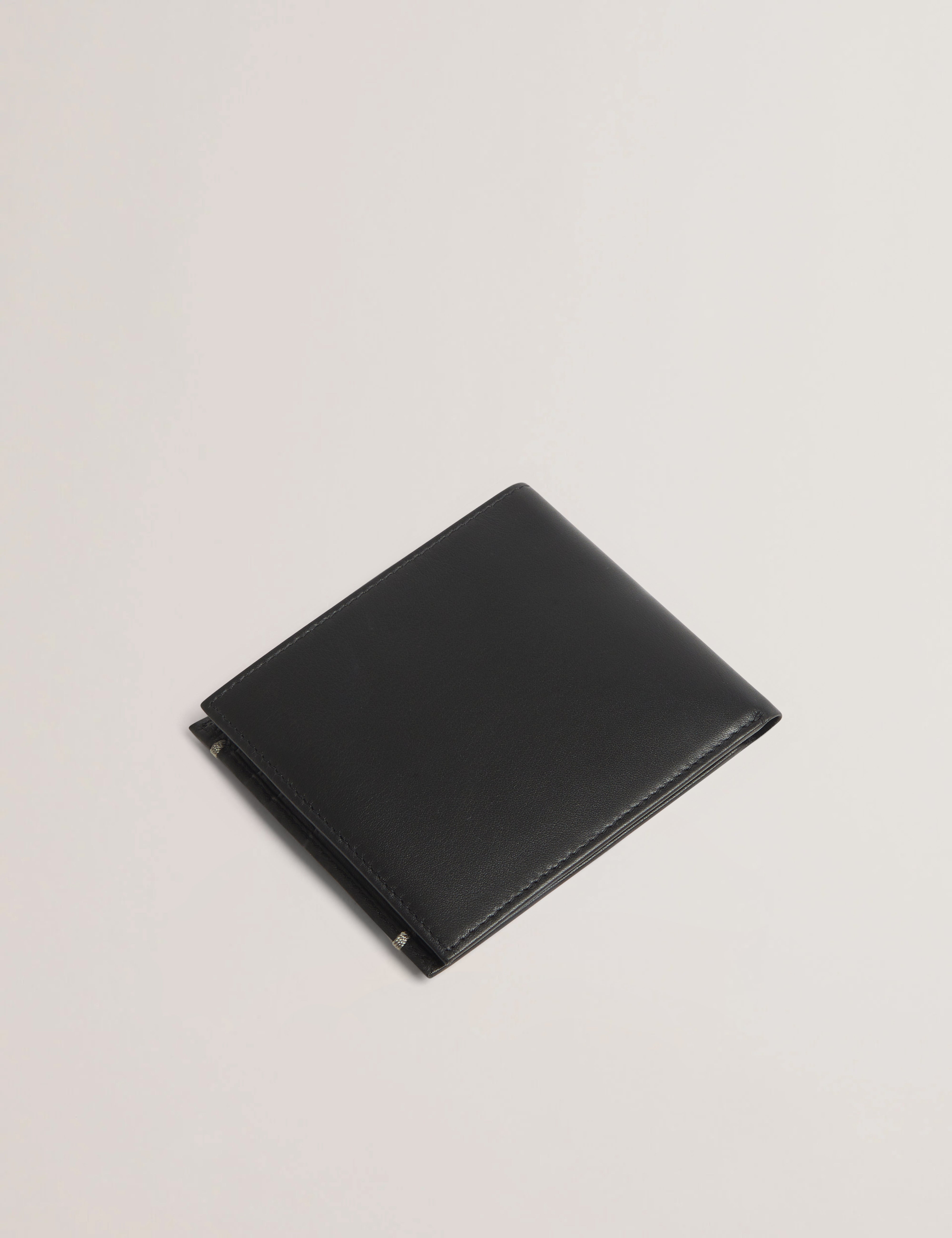 Antoony Bifold Leather Wallet Black