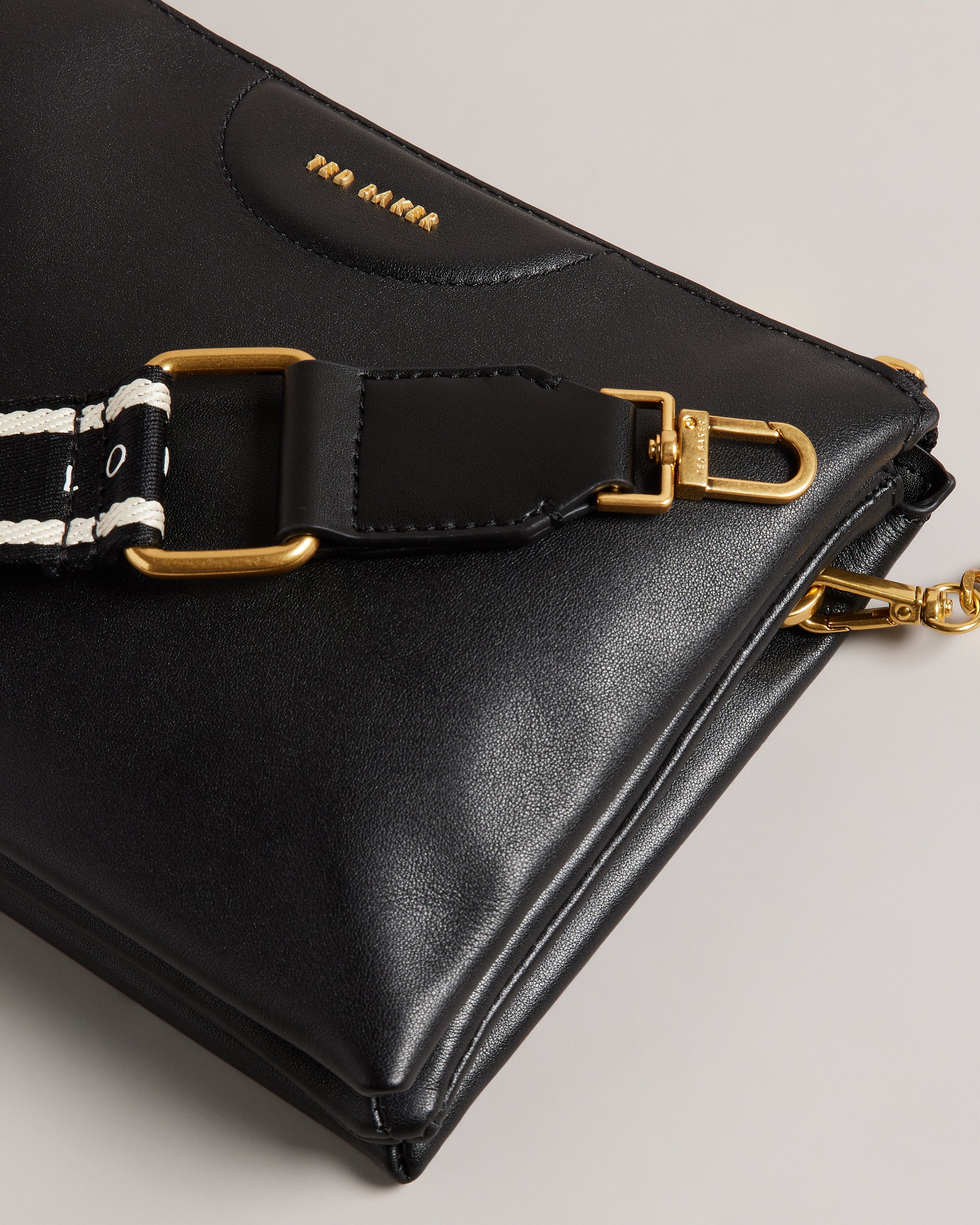 Esille Webbing Cross Body Bag Black