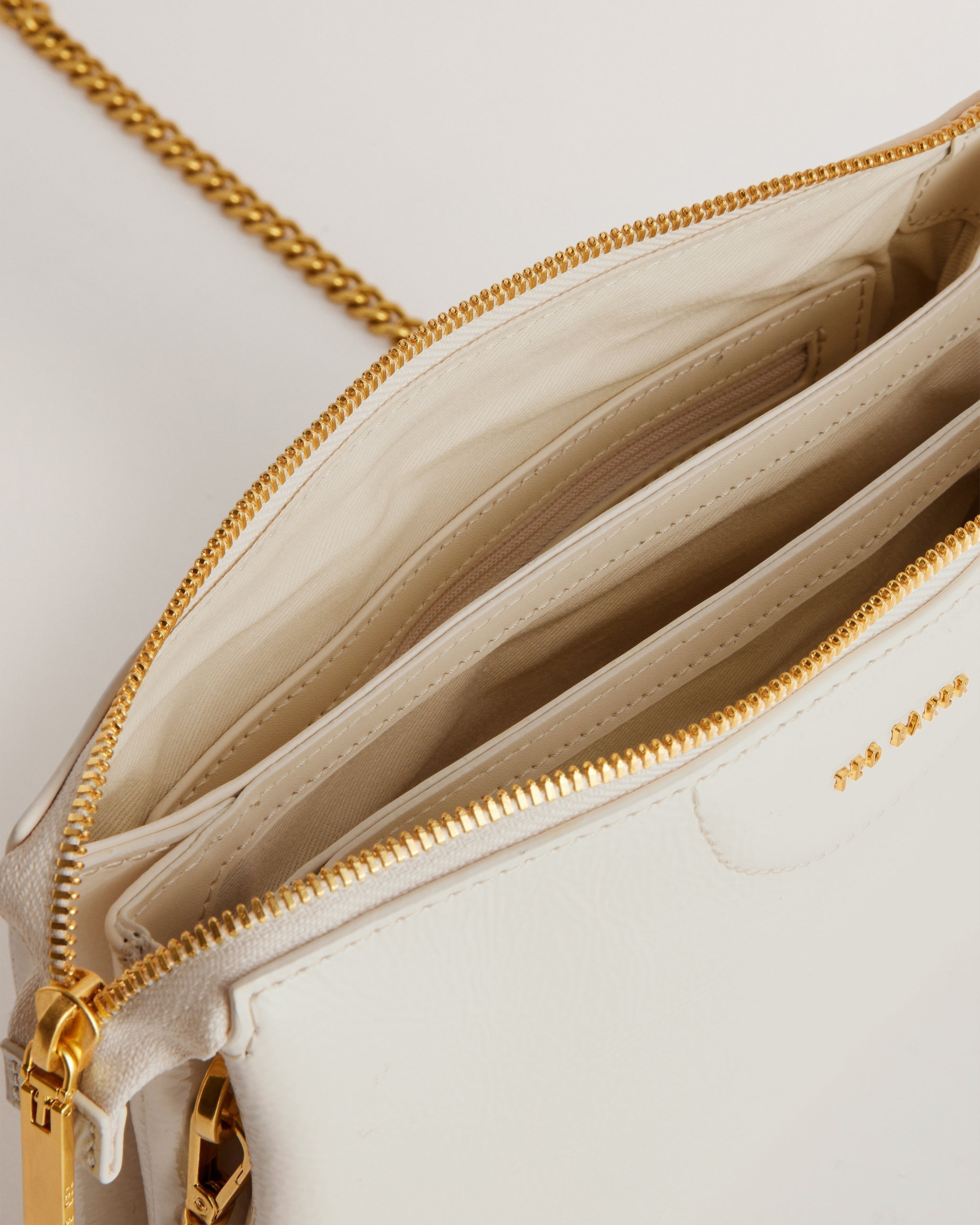 Esille Webbing Crossbody Bag Ecru