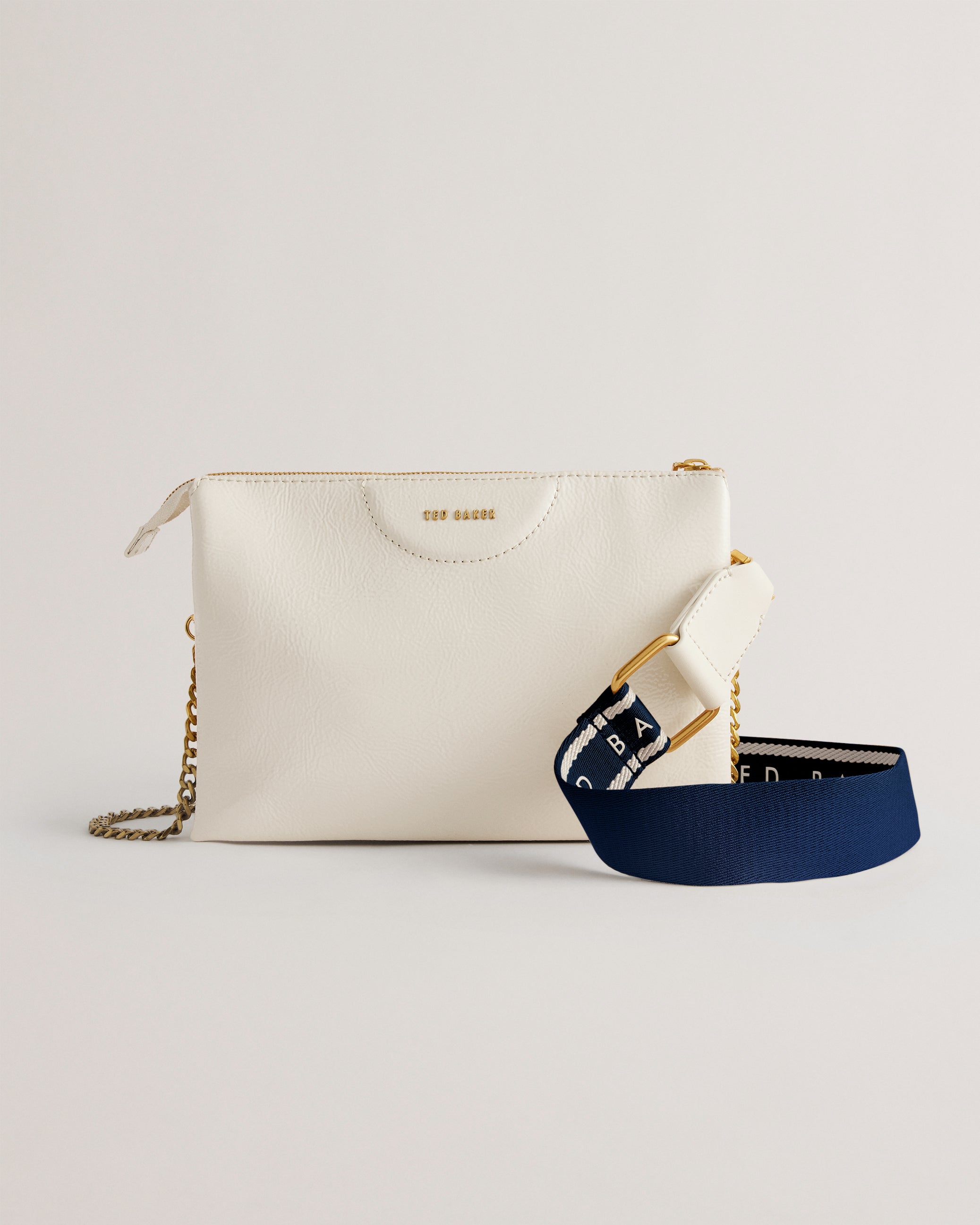 Esille Webbing Crossbody Bag Ecru