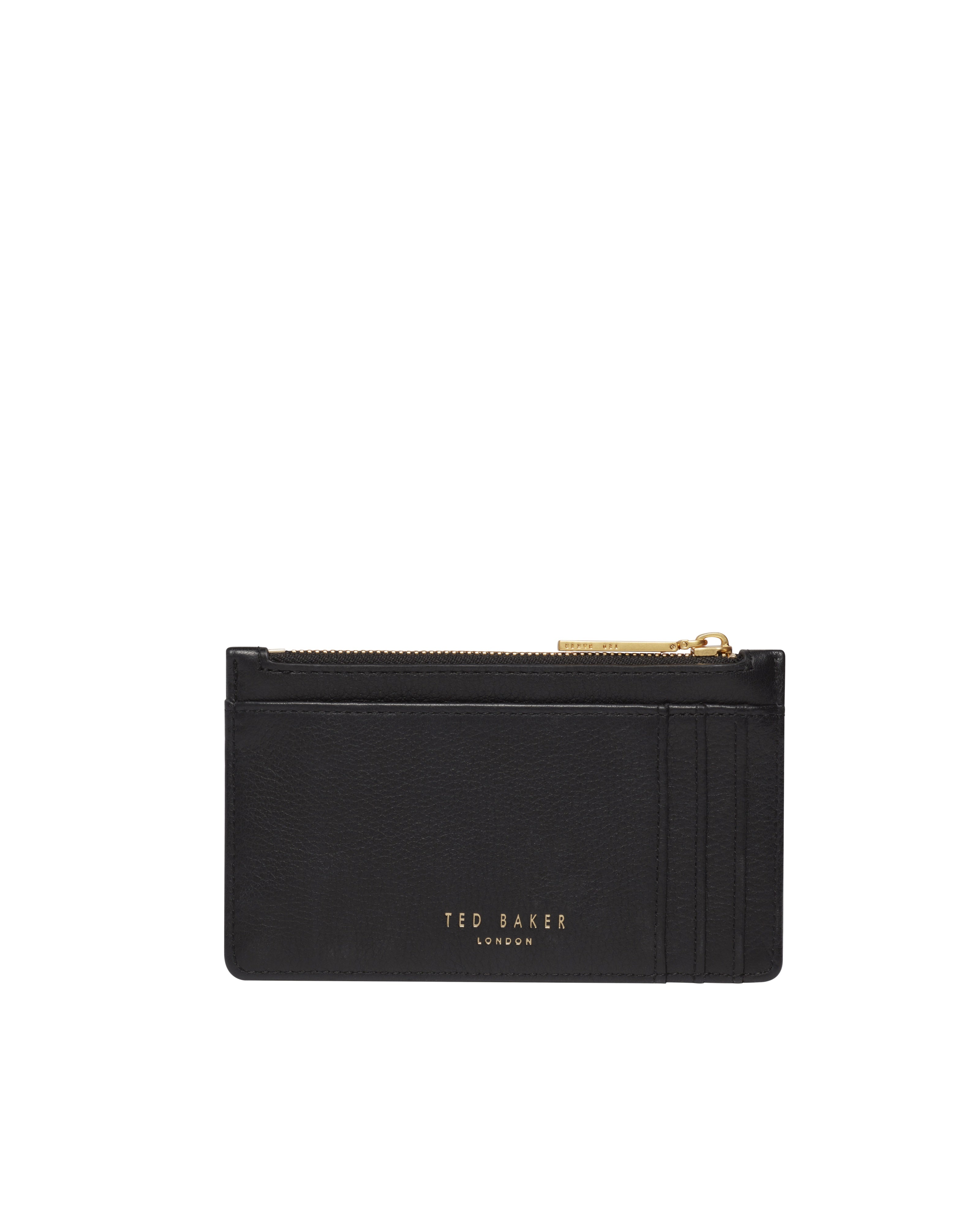 Marleah Tb Script Zip Card Holder Black