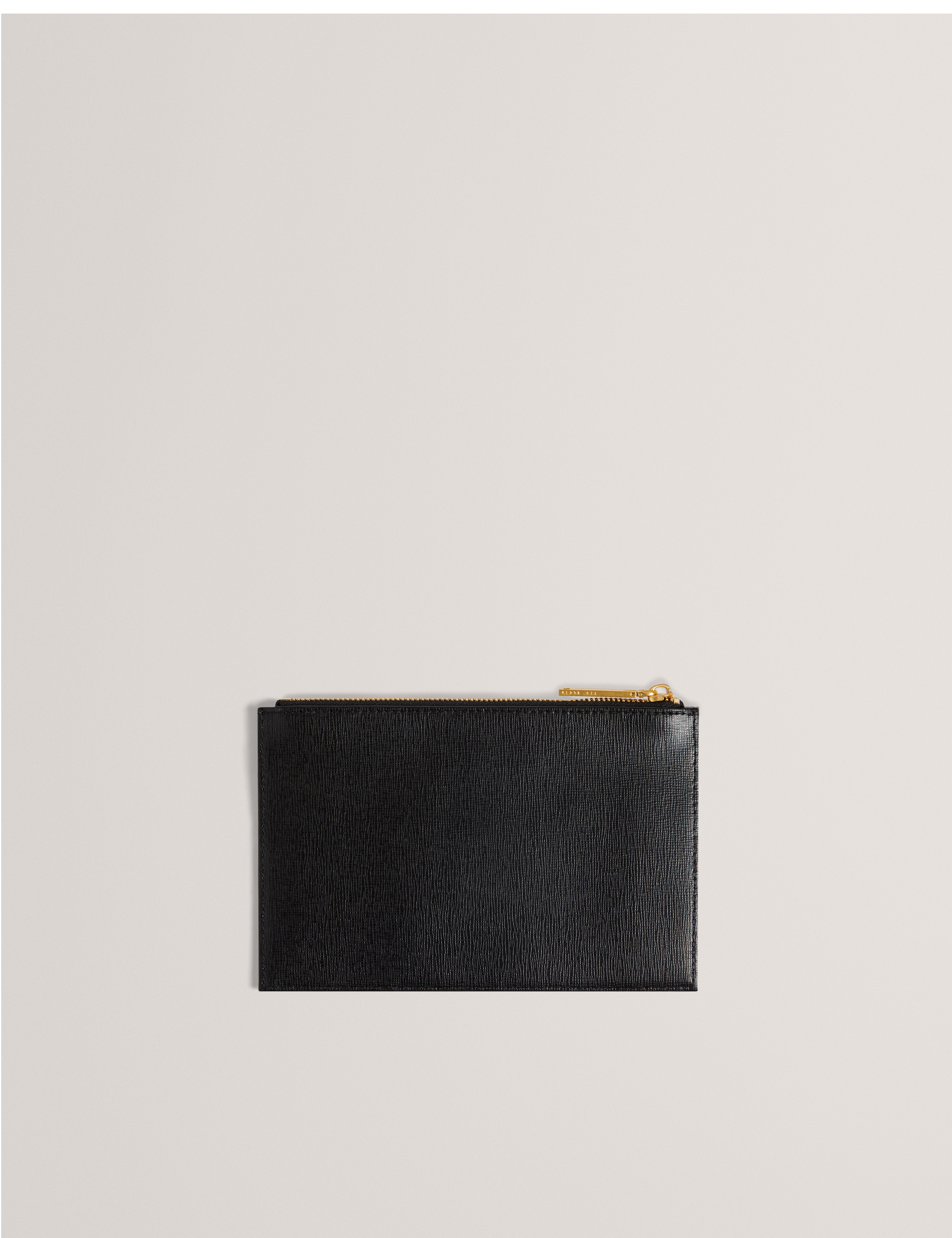 Traccie Travel Novelty Passport Pouch Bag Black