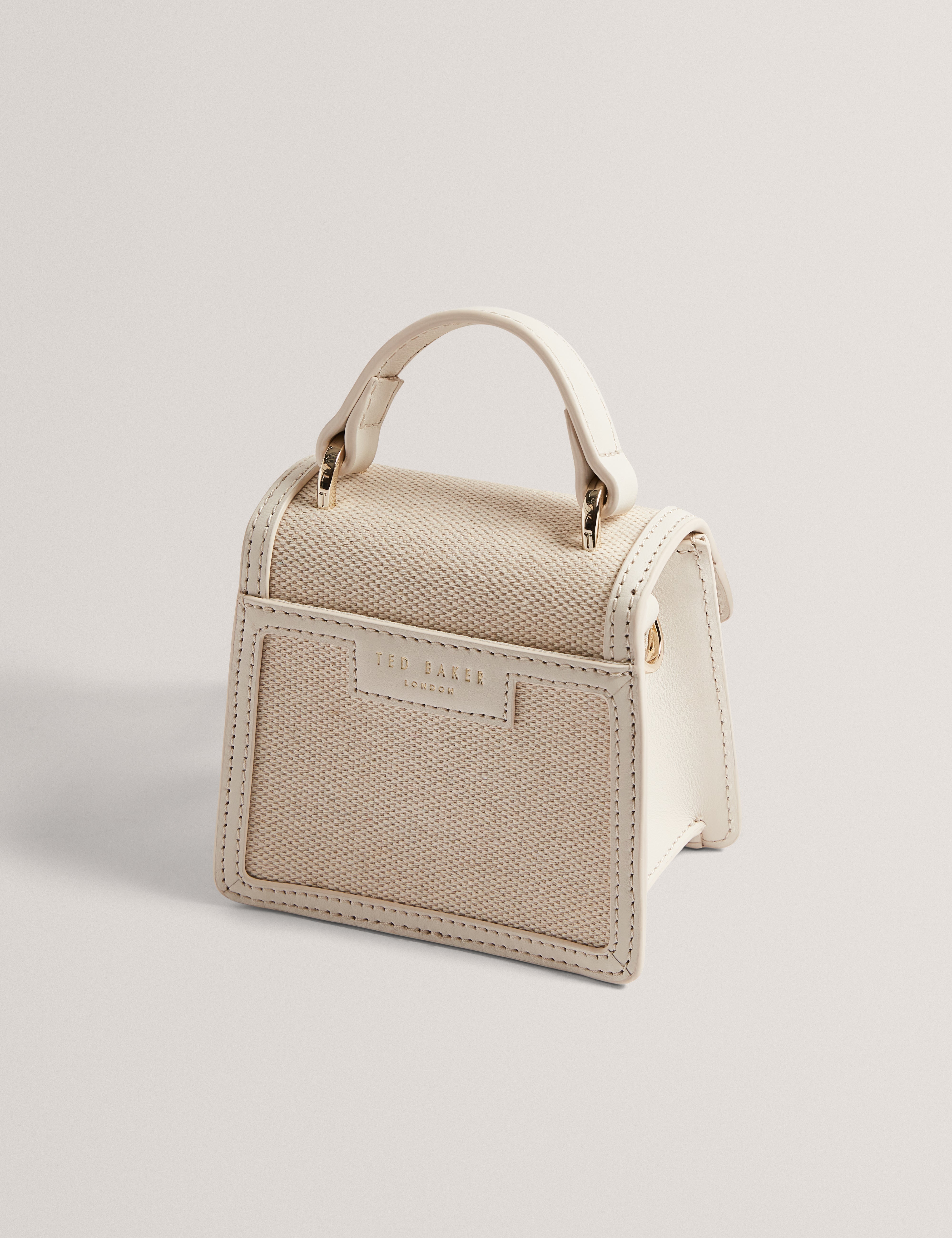 أودو حقيبة ميني لون بيج