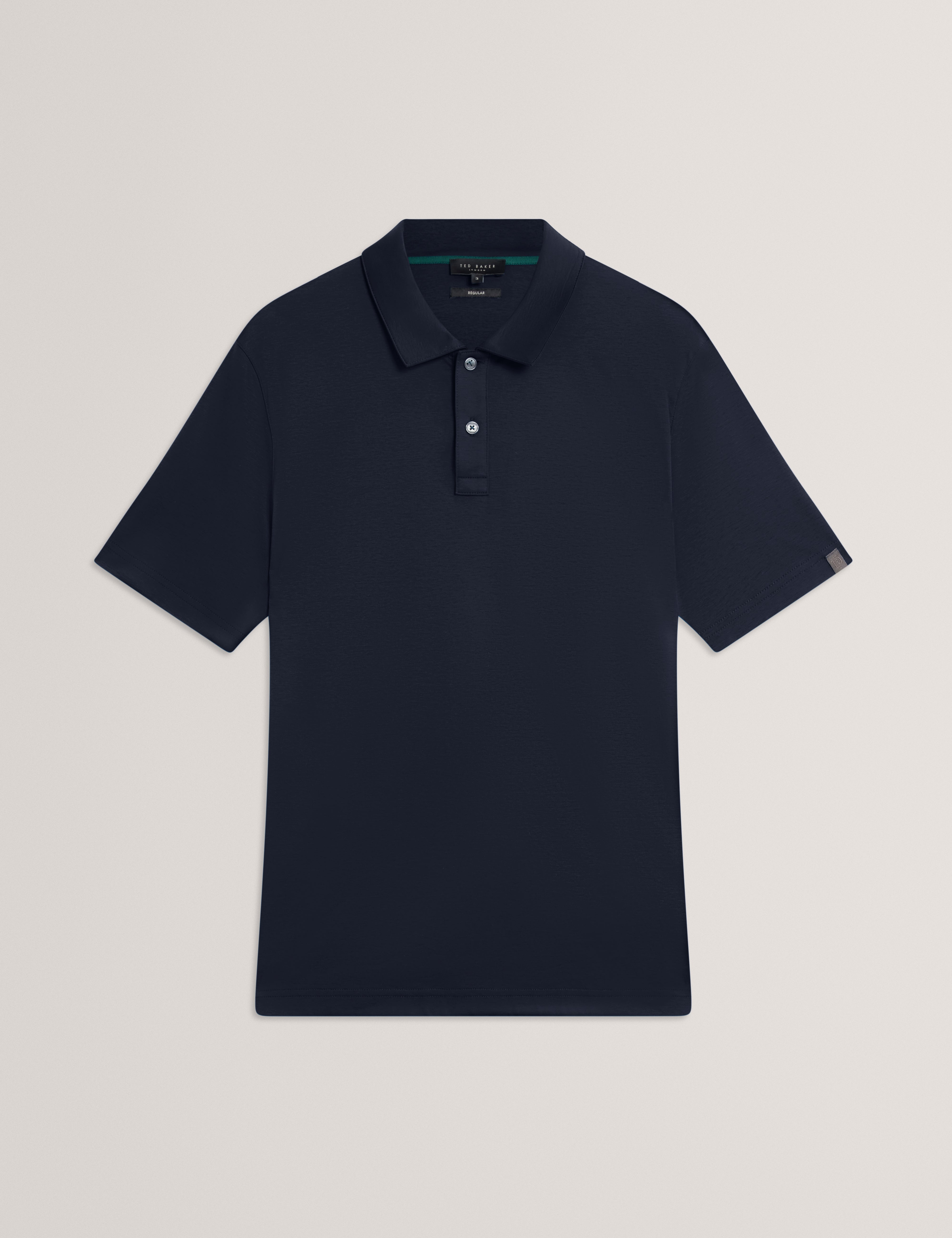 Connall Short Sleeve Regular Soft Touch Polo Navy