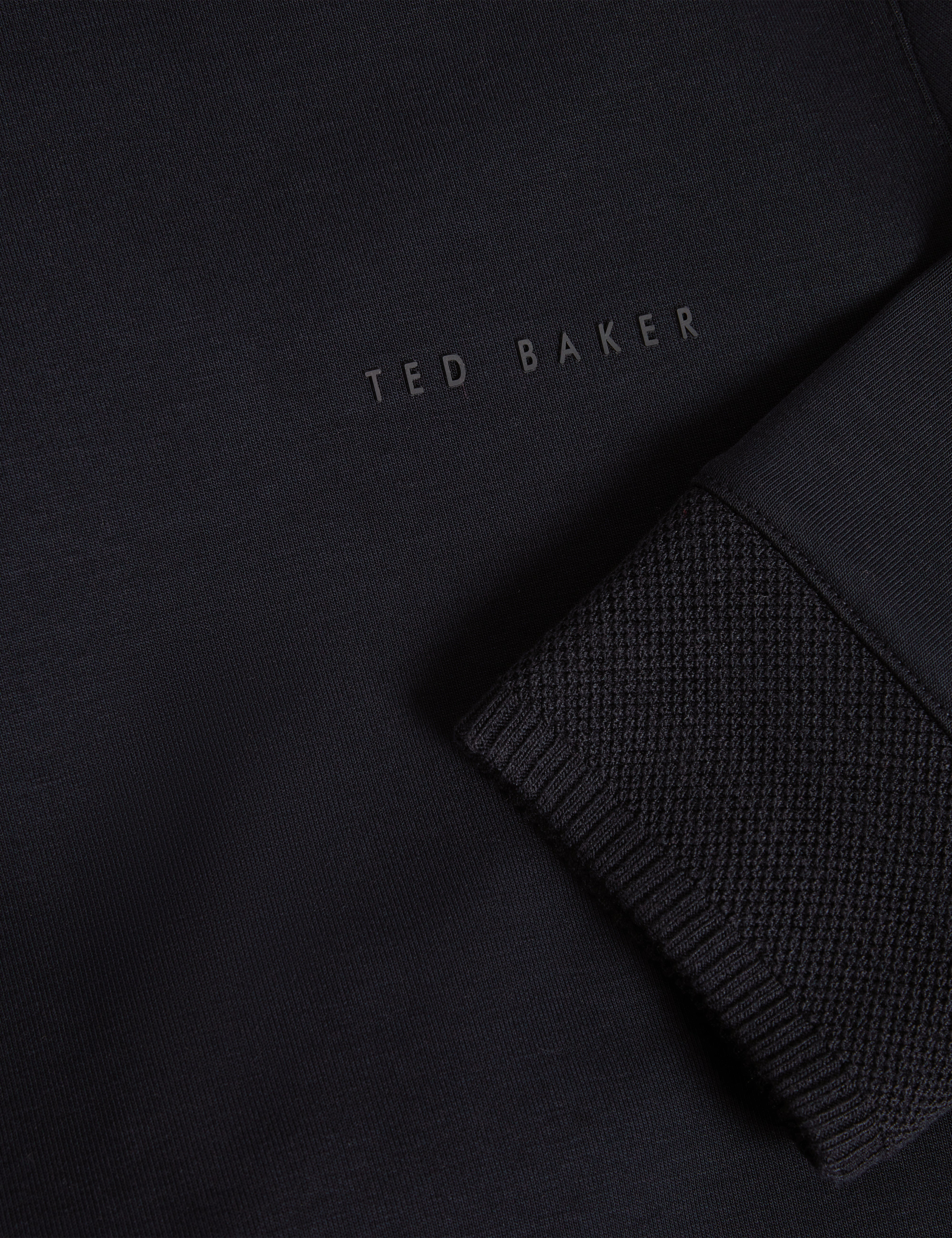 Boids Branded Honeycomb Trim Hoodie Navy
