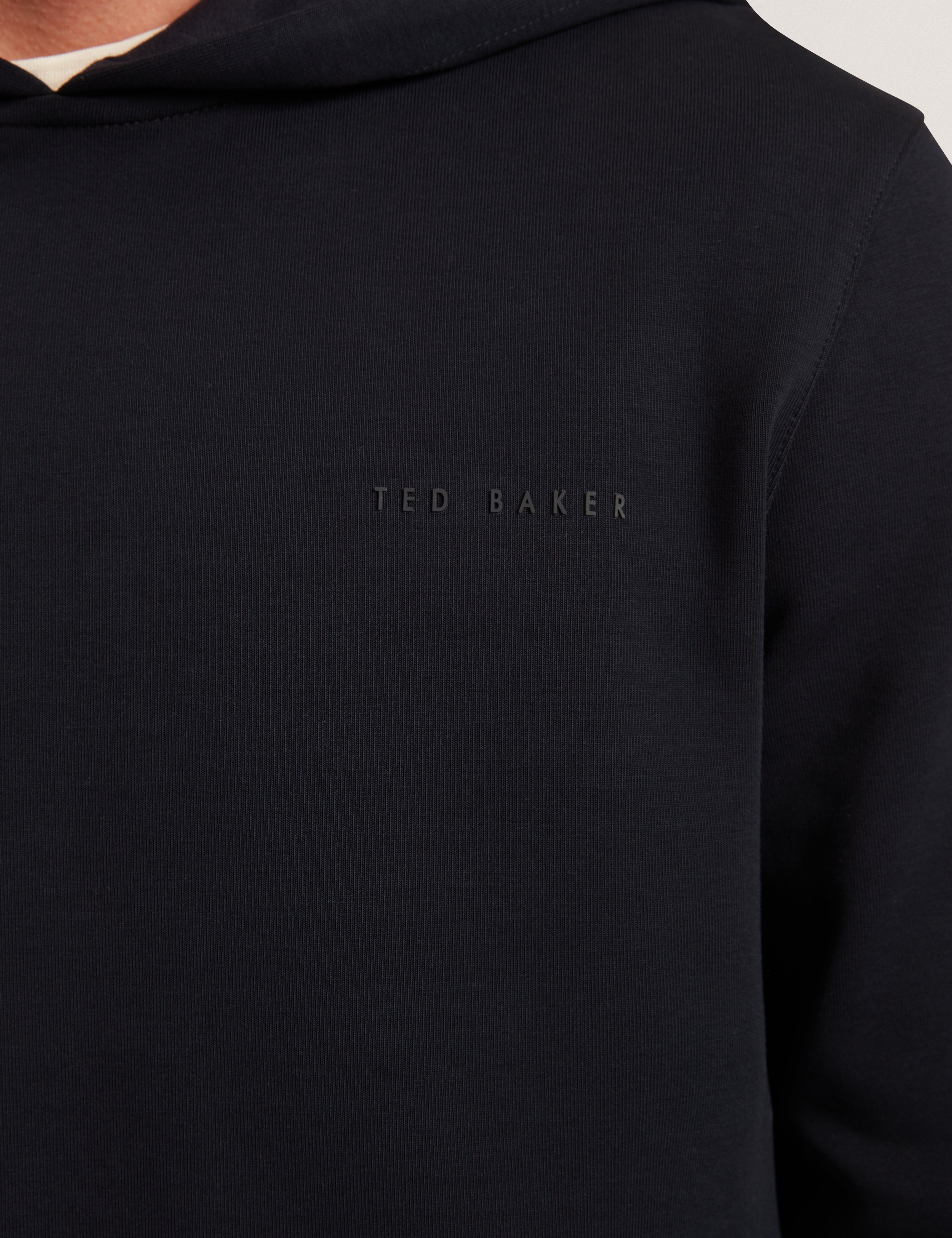 Boids Branded Honeycomb Trim Hoodie Navy