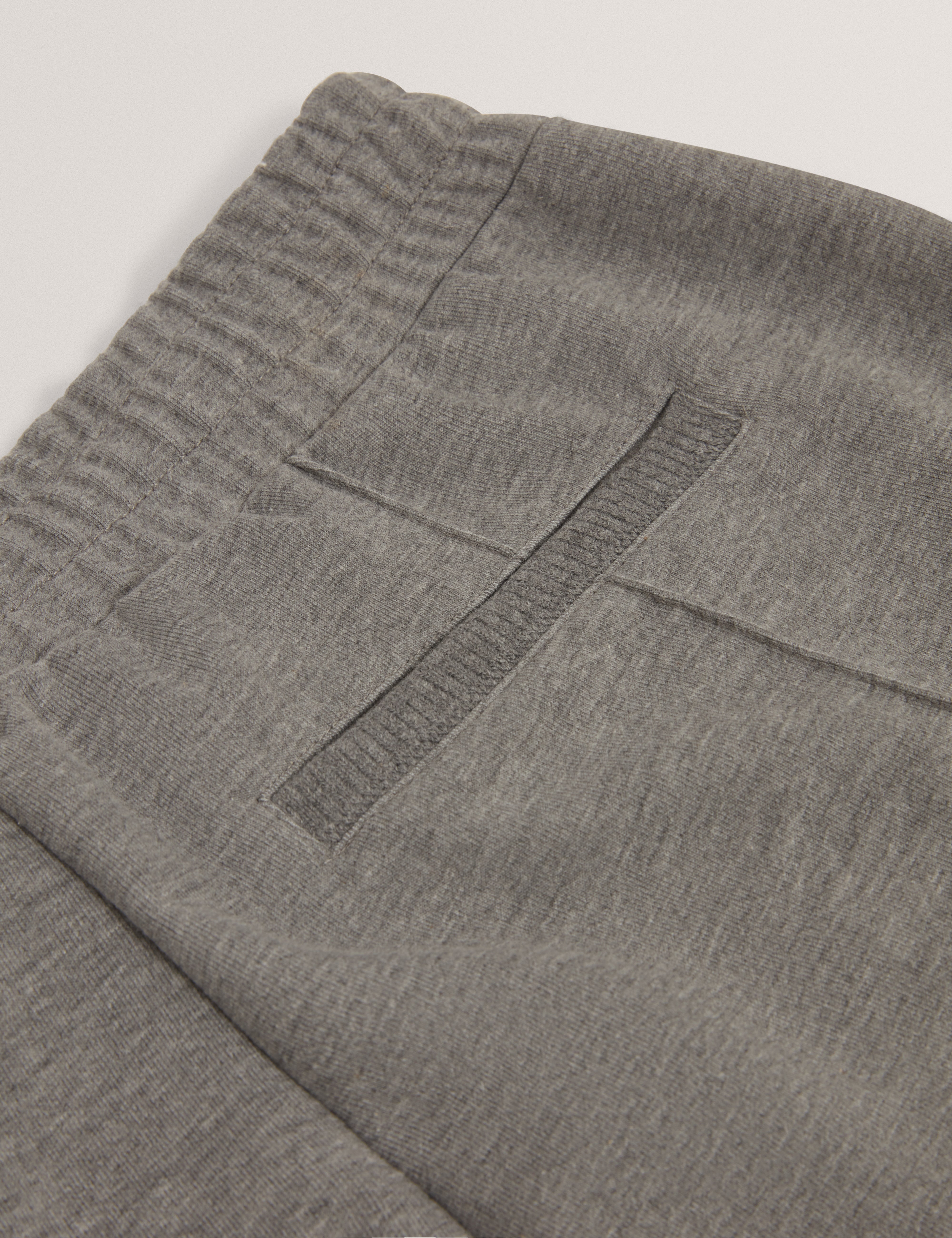 Rellas Branded Honeycomb Trim Jogger Mid-Grey