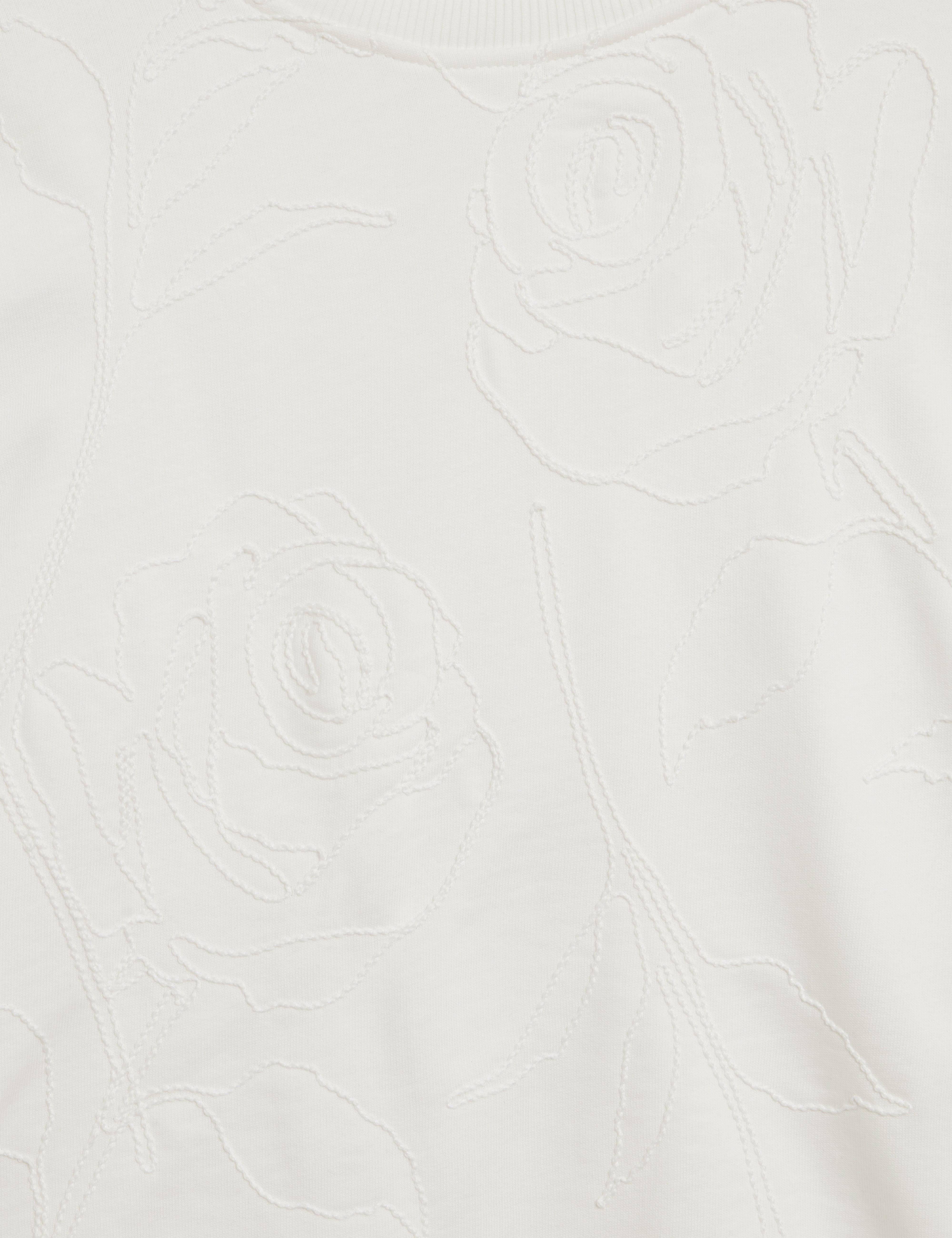 Zeppie Printed Sweatshirt Ivory