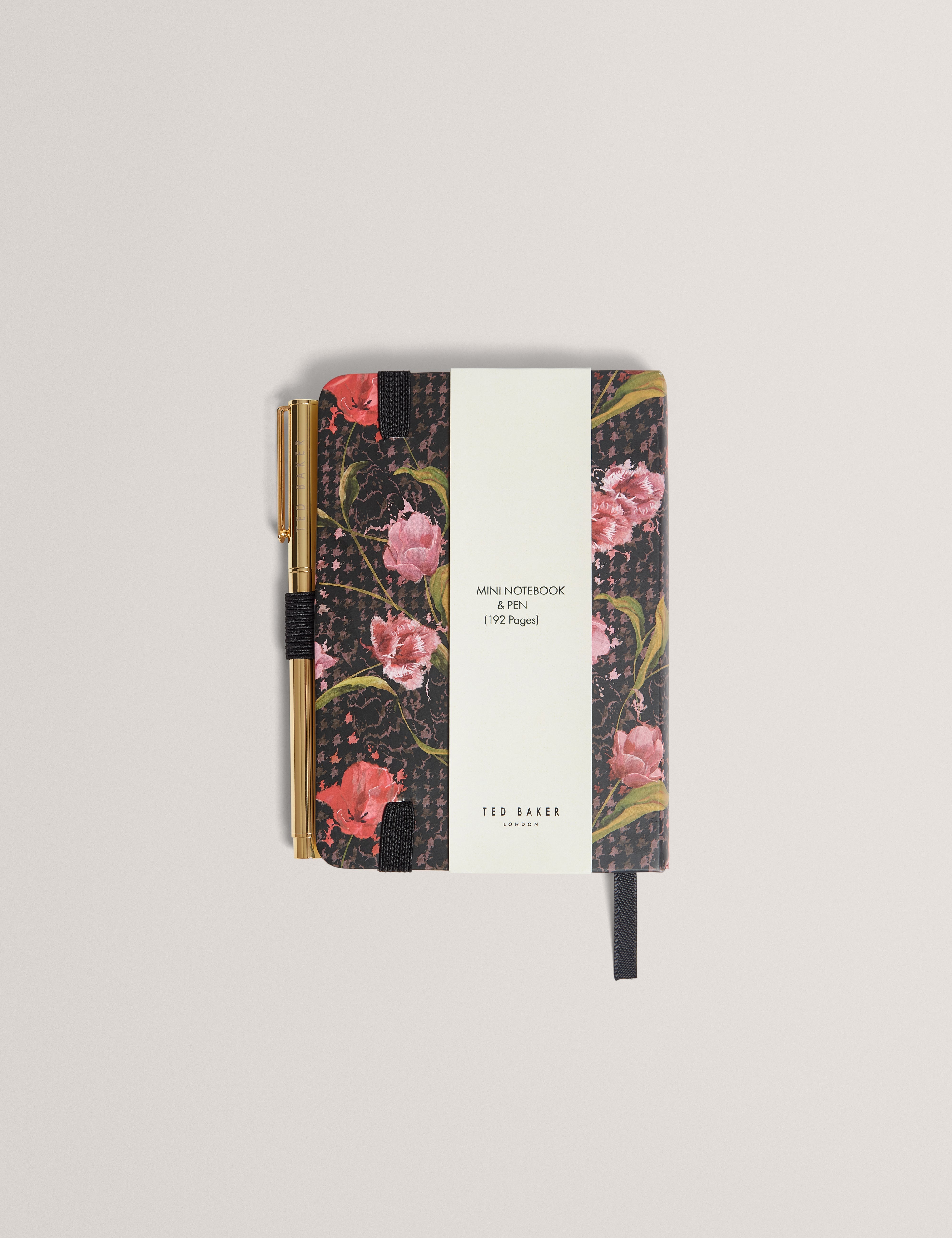 Tullsy Mini Notebook And Pen Black