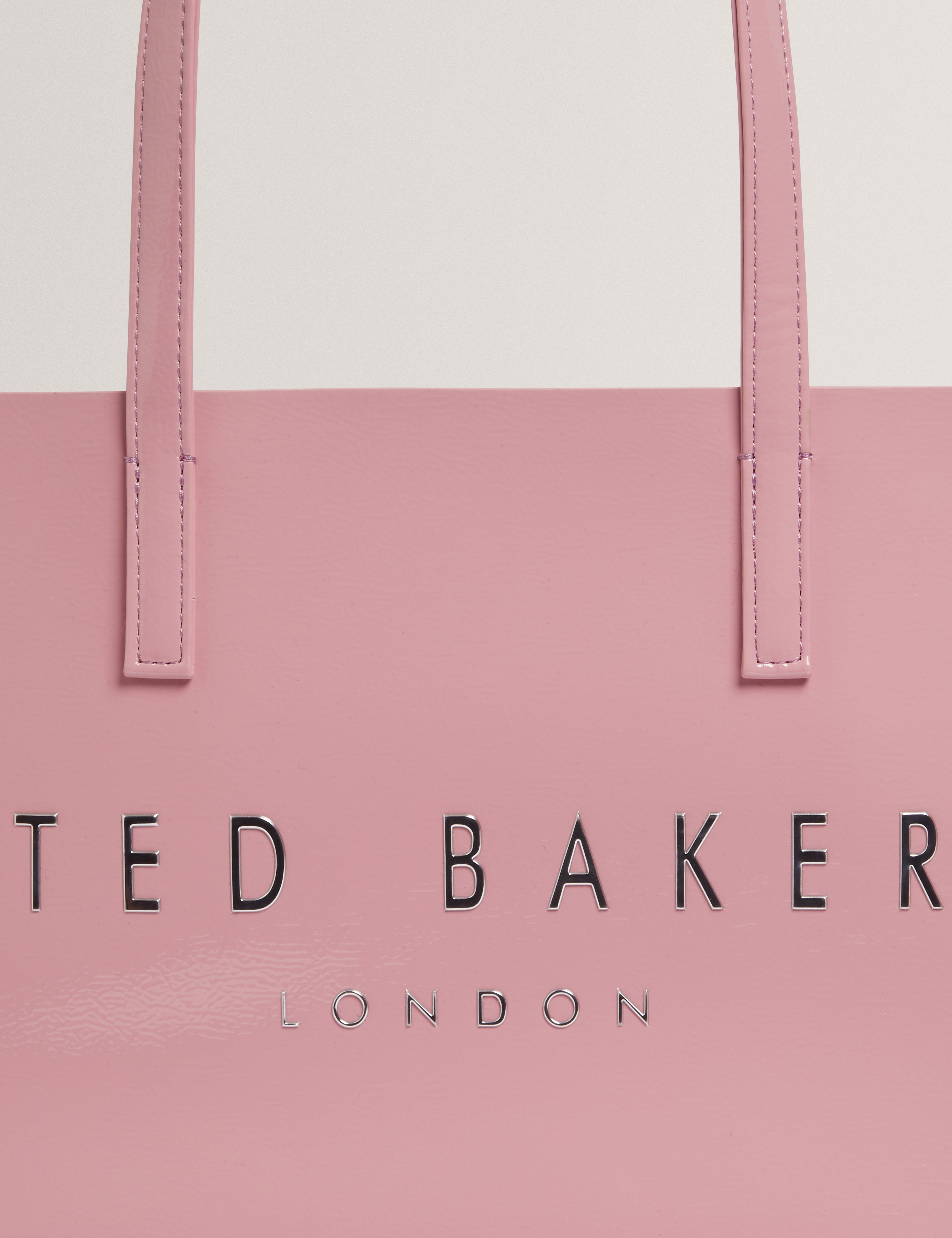 Crinell E/W Crinkle Elongated Icon Bag Pink