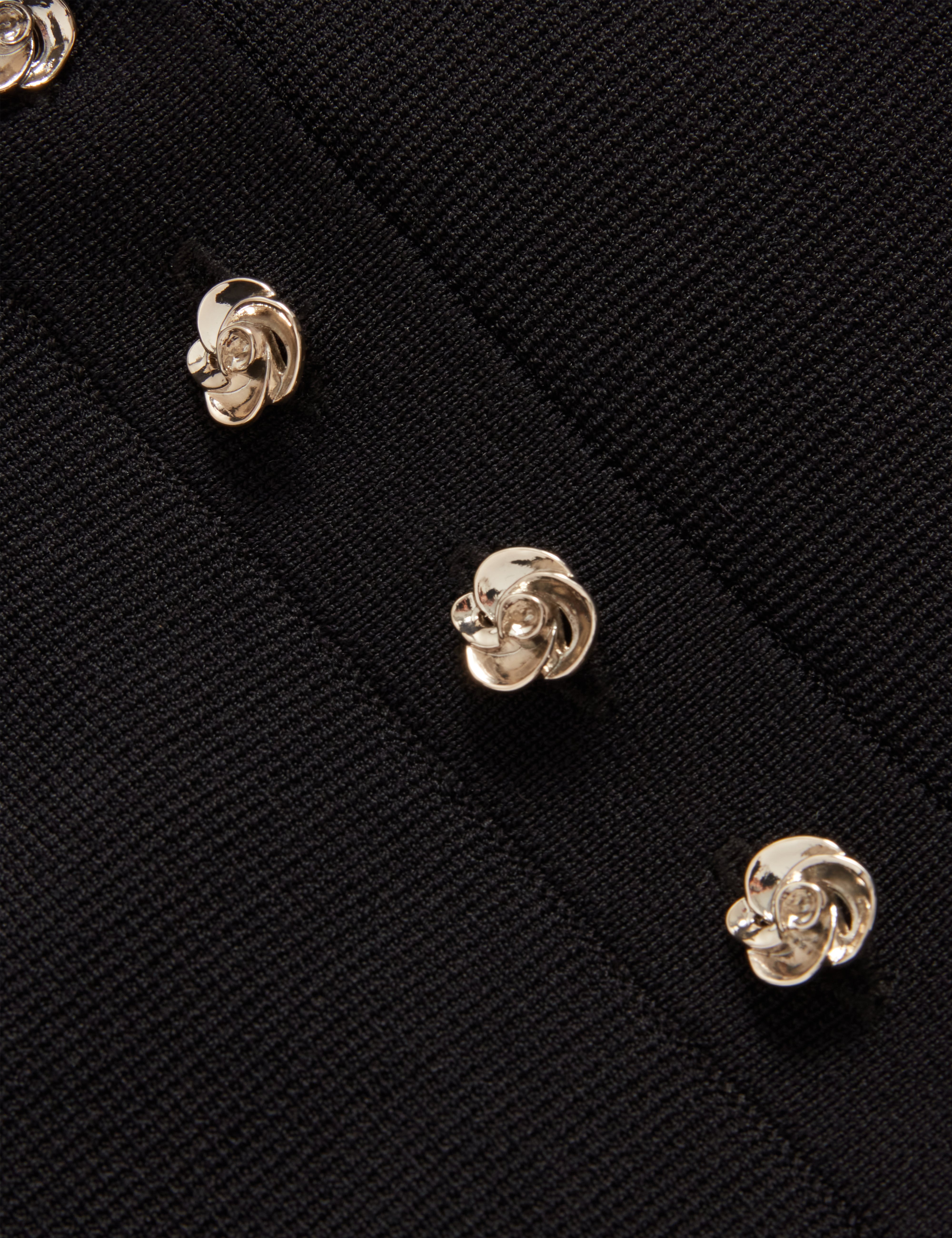 فستان رونيا بولو ميدي أسود