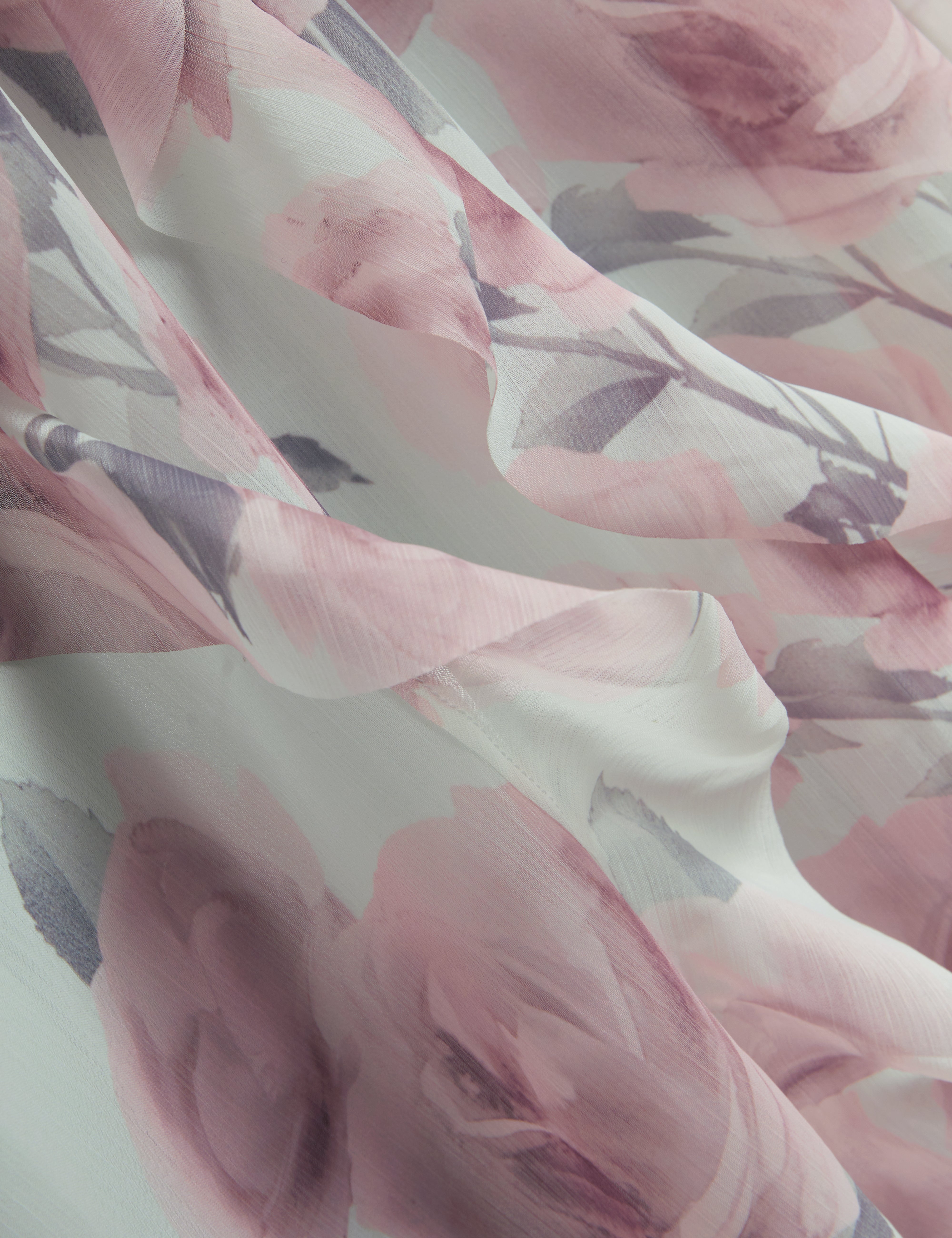 فستان Latiia طويل الأكمام بكشكشة الشلال متوسط ​​الطول باللون الأخضر