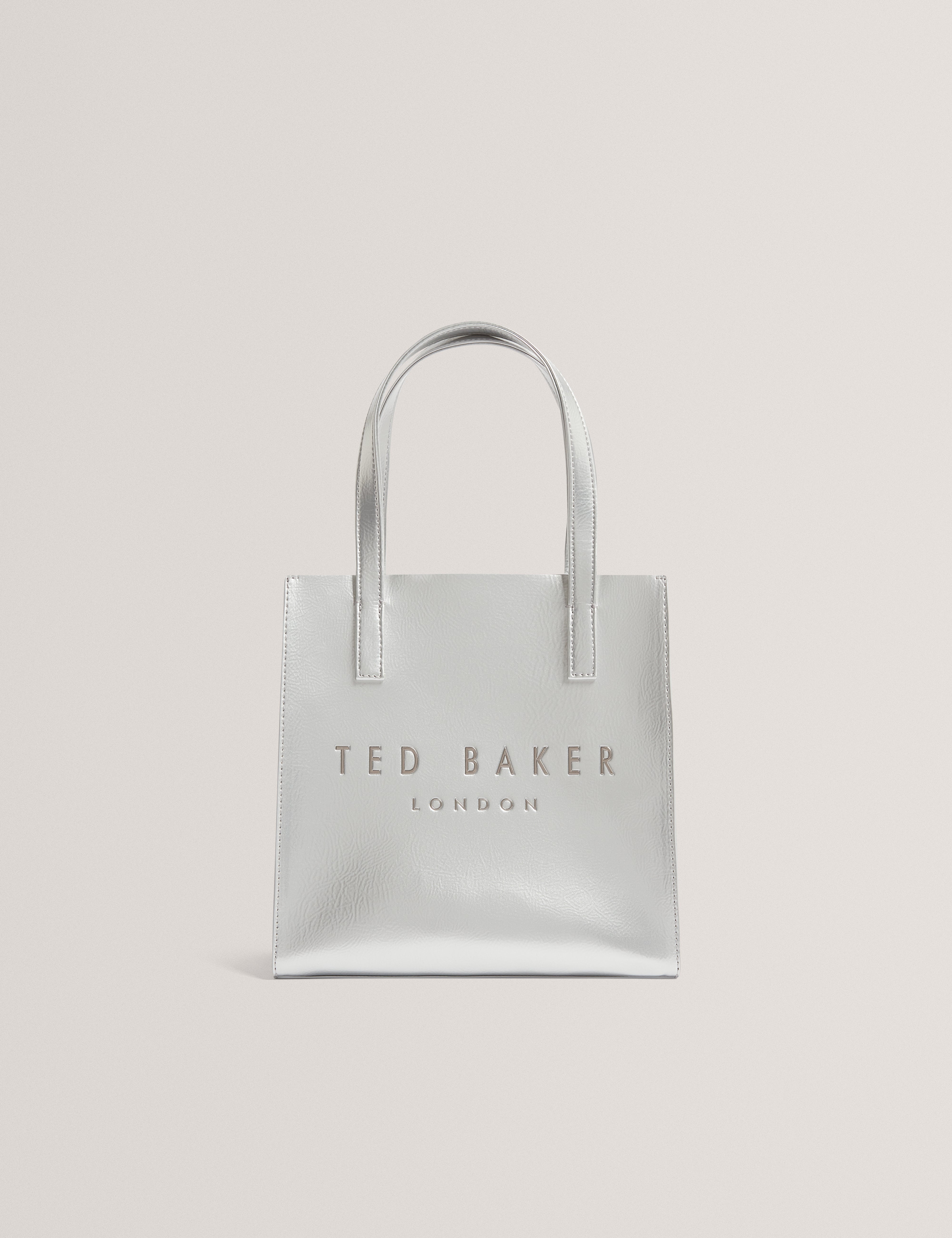 Crininf Crinkle Small Icon Bag Silver-Col