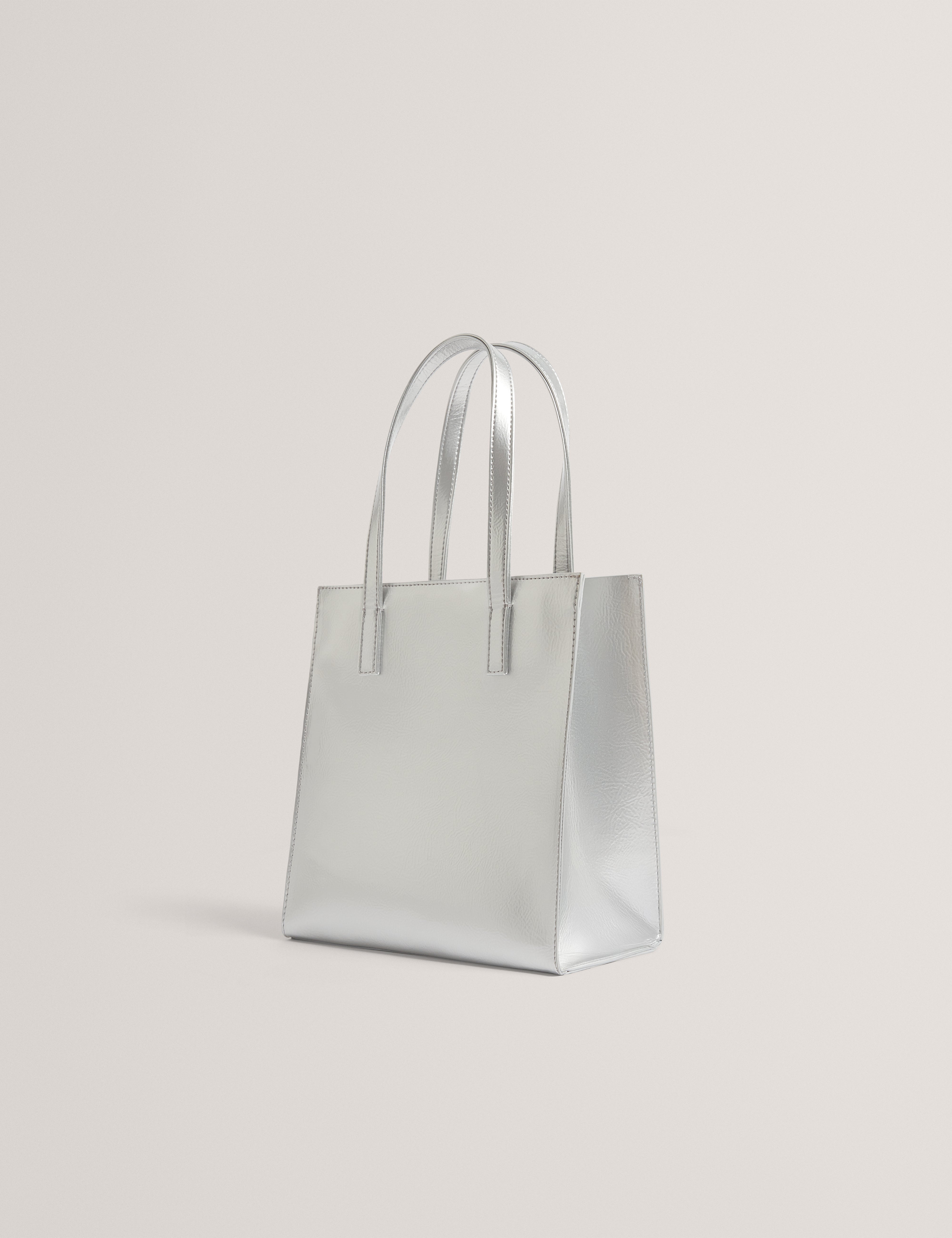 Crininf Crinkle Small Icon Bag Silver-Col