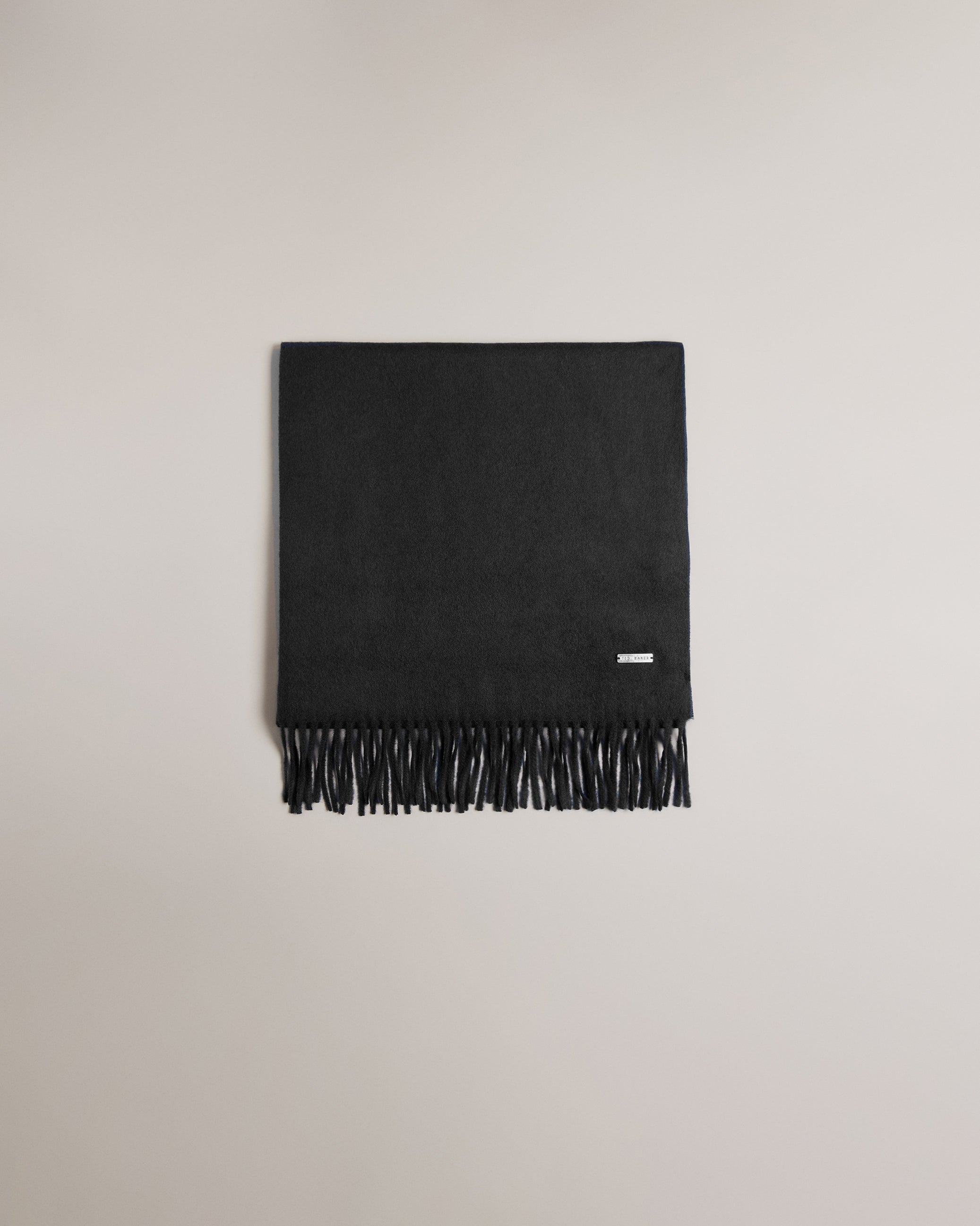 Stevenn Woollen Scarf Black