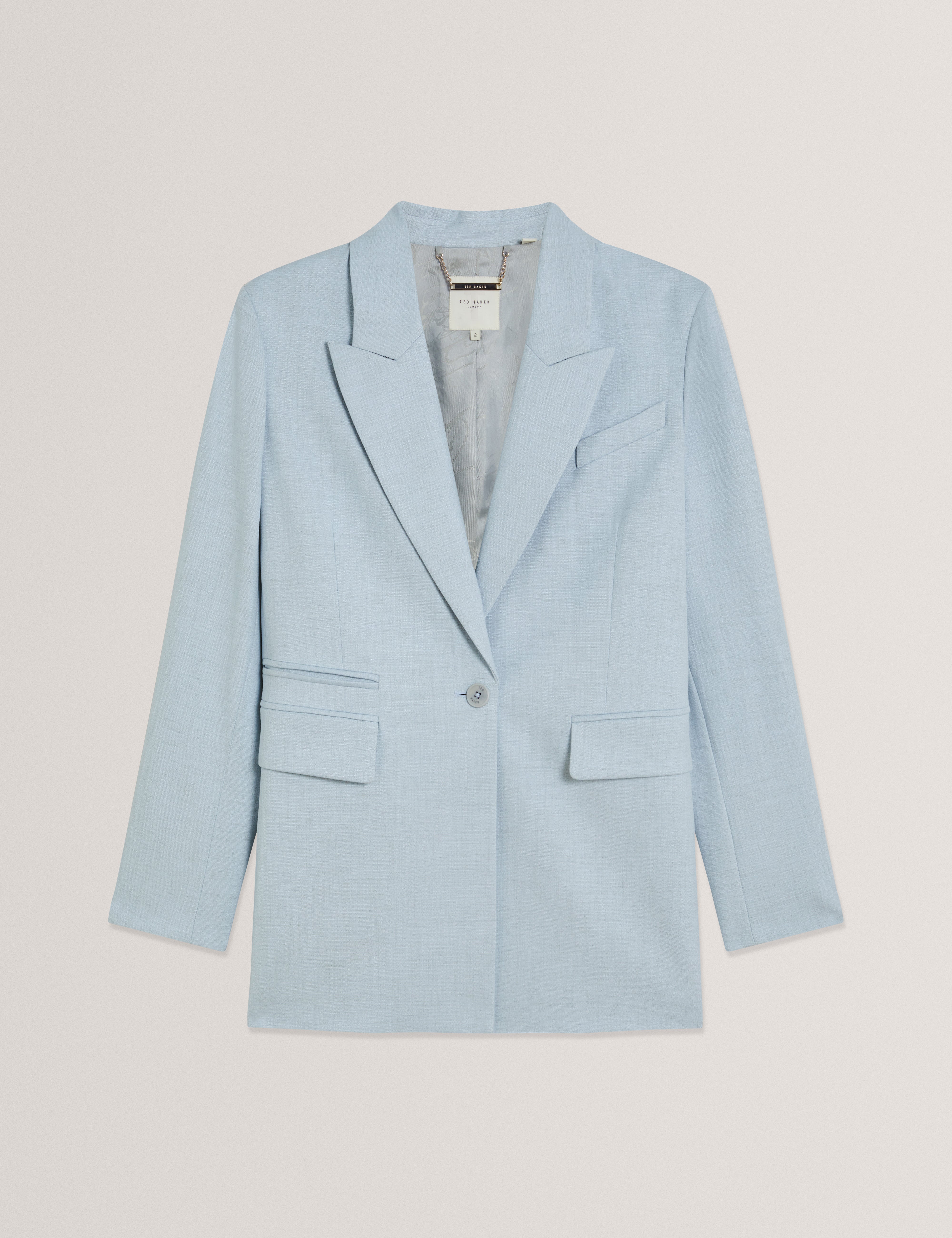 كارني بليزر باللون الأزرق الفاتح