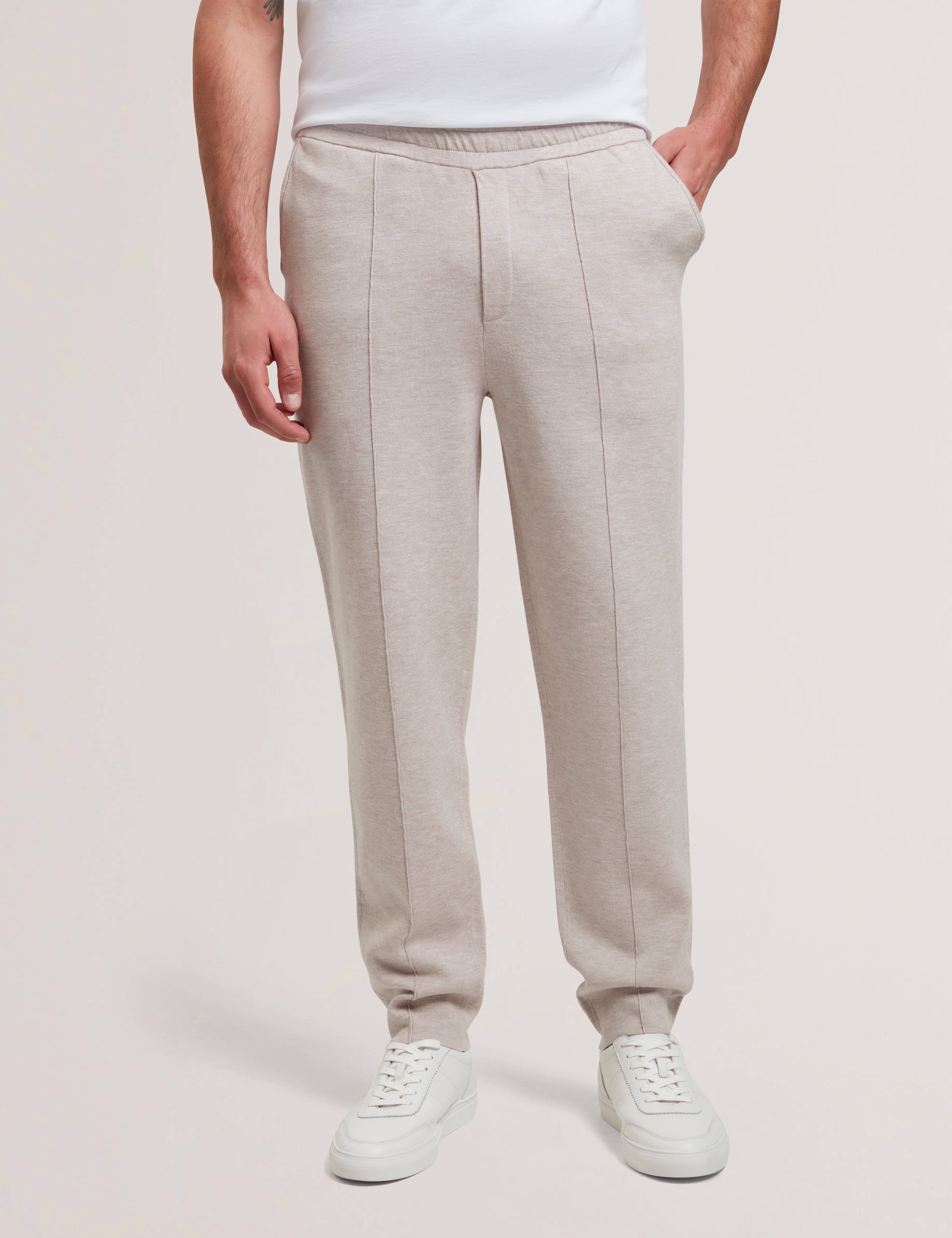 Chalfnt Regular Zip Through Hoodie Natural