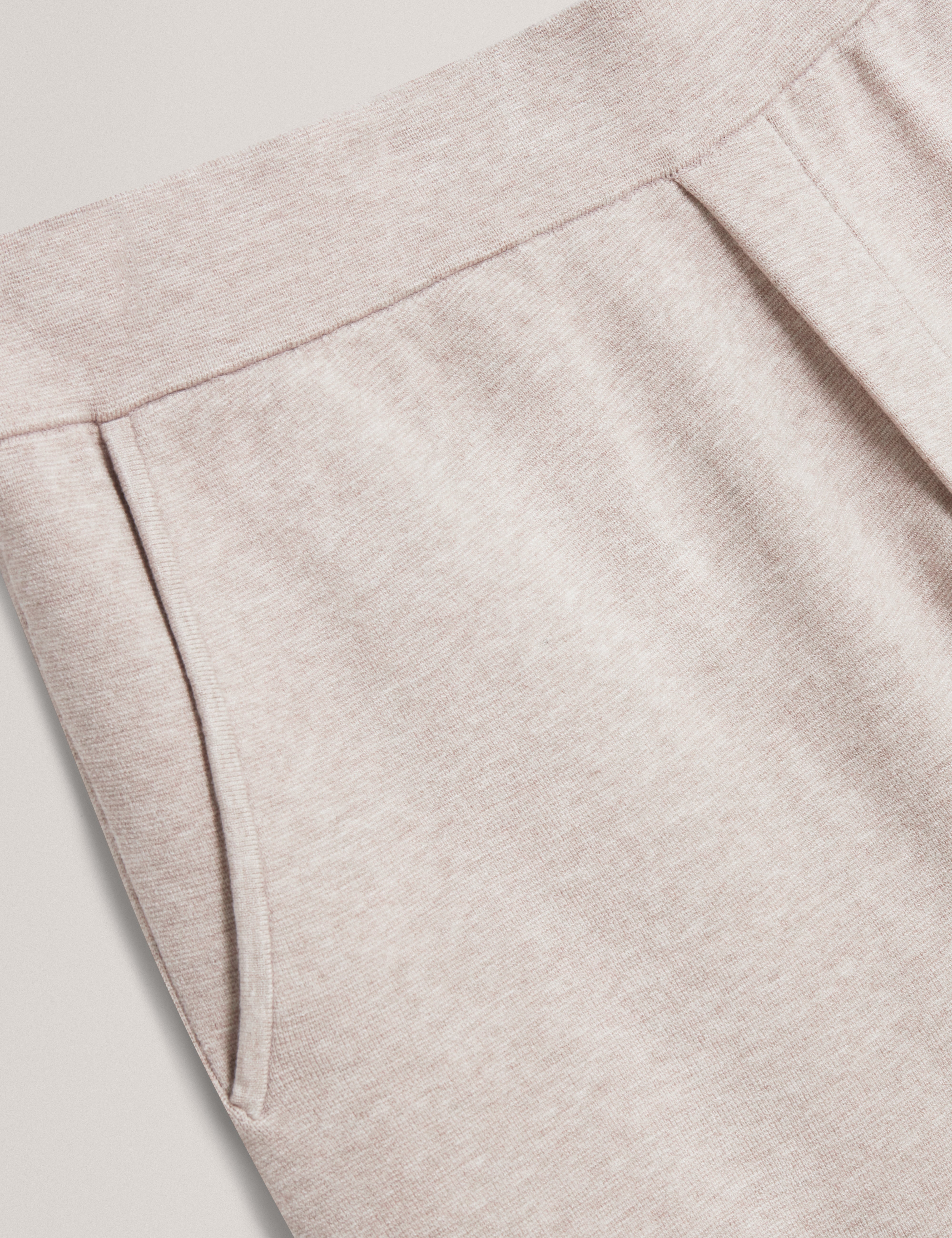 Douglot Relaxed Knitted Shorts Natural