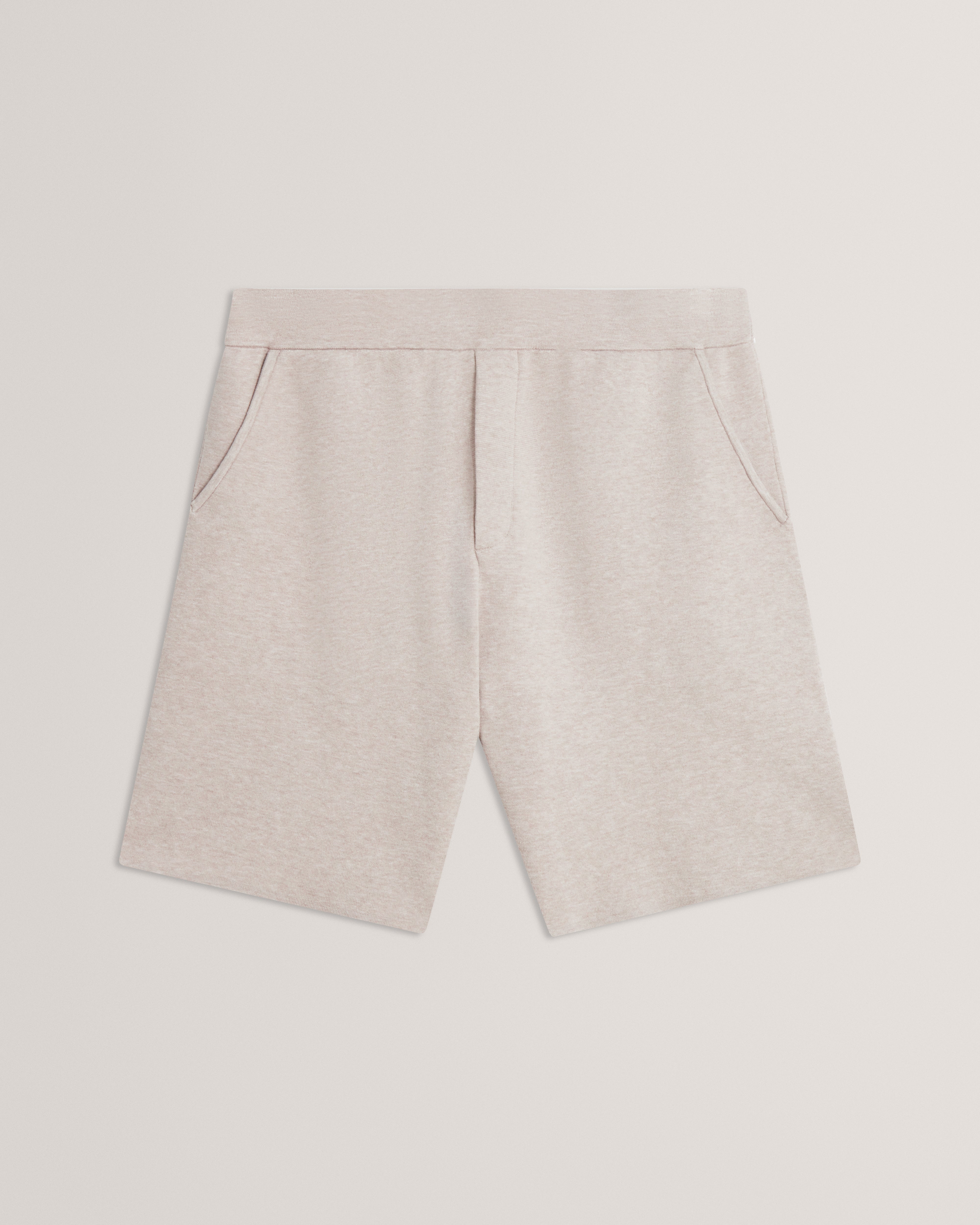 Douglot Relaxed Knitted Shorts Natural