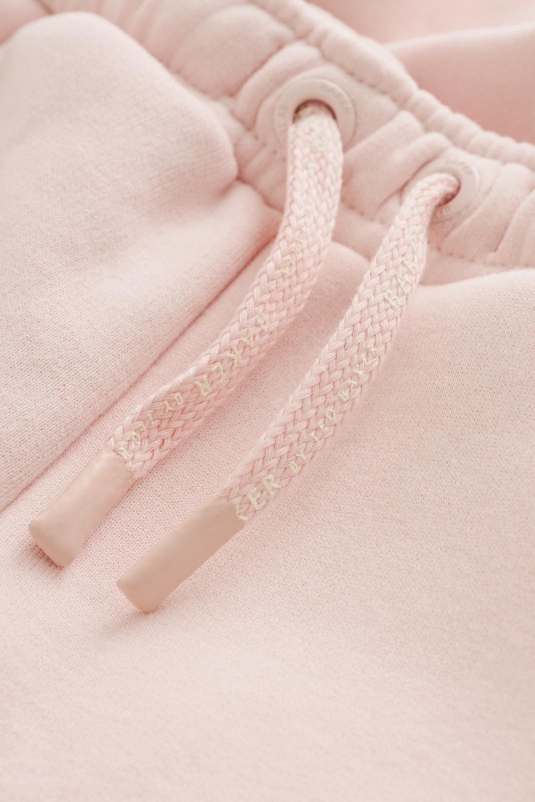 Bow Sweater And Joggers Set Pink