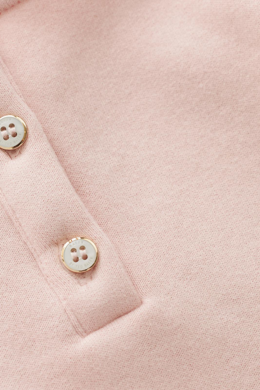 Bow Sweater And Joggers Set Pink