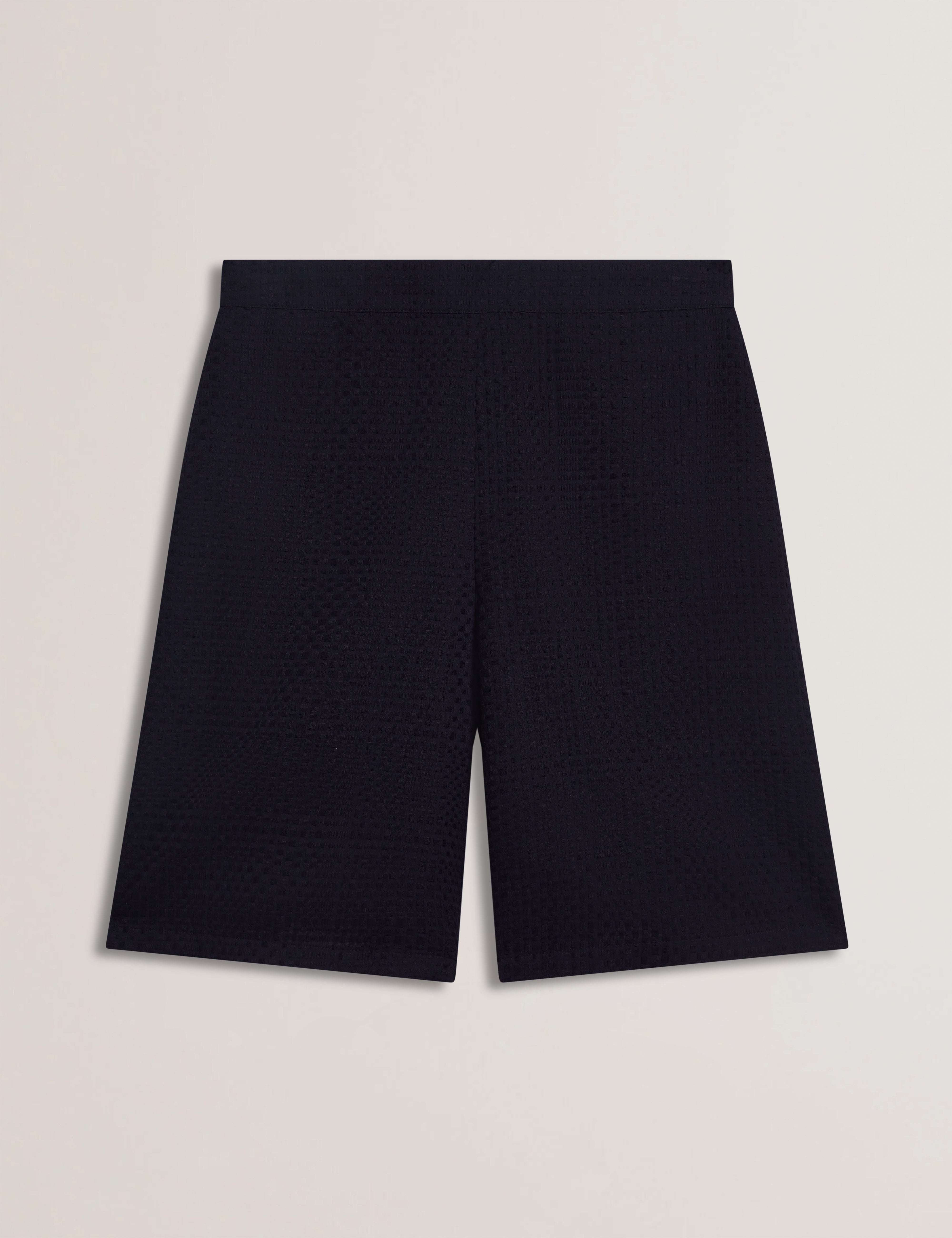 Kylarss Basket-Weave Shorts Navy