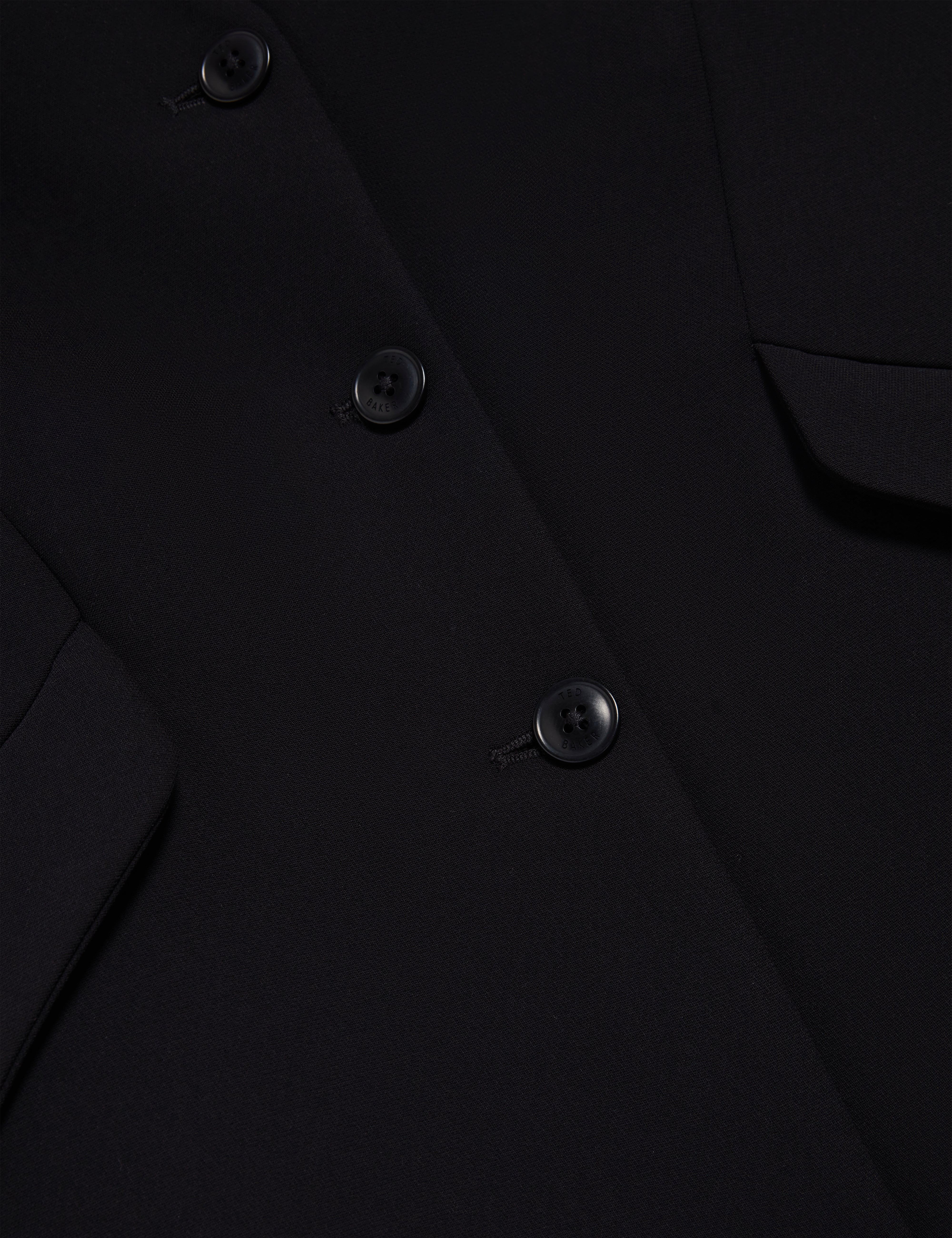 Morriaw Tailored Fitted Longline Waistcoat Black