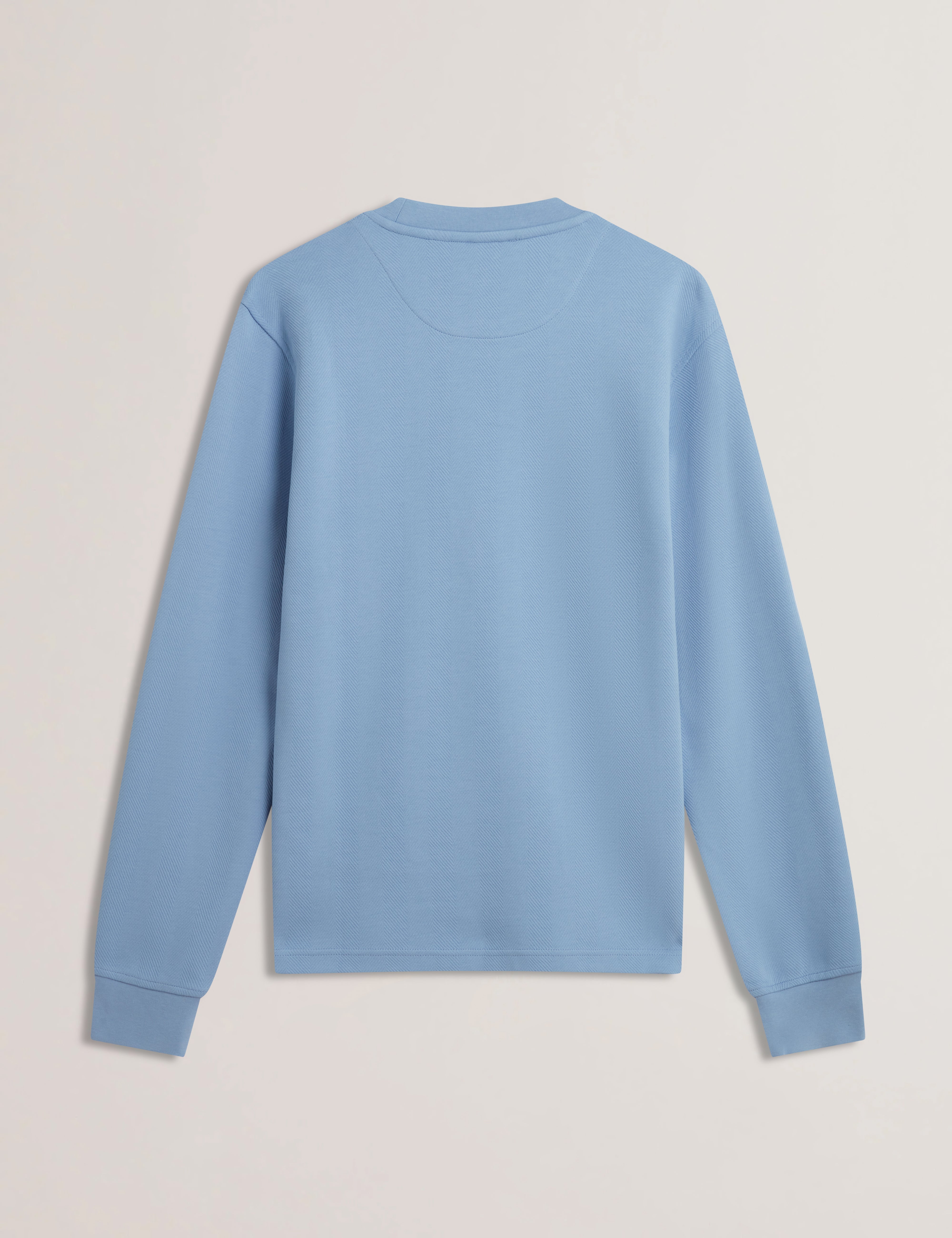 Sharply Ls Herringbone Sweatshirt Blue