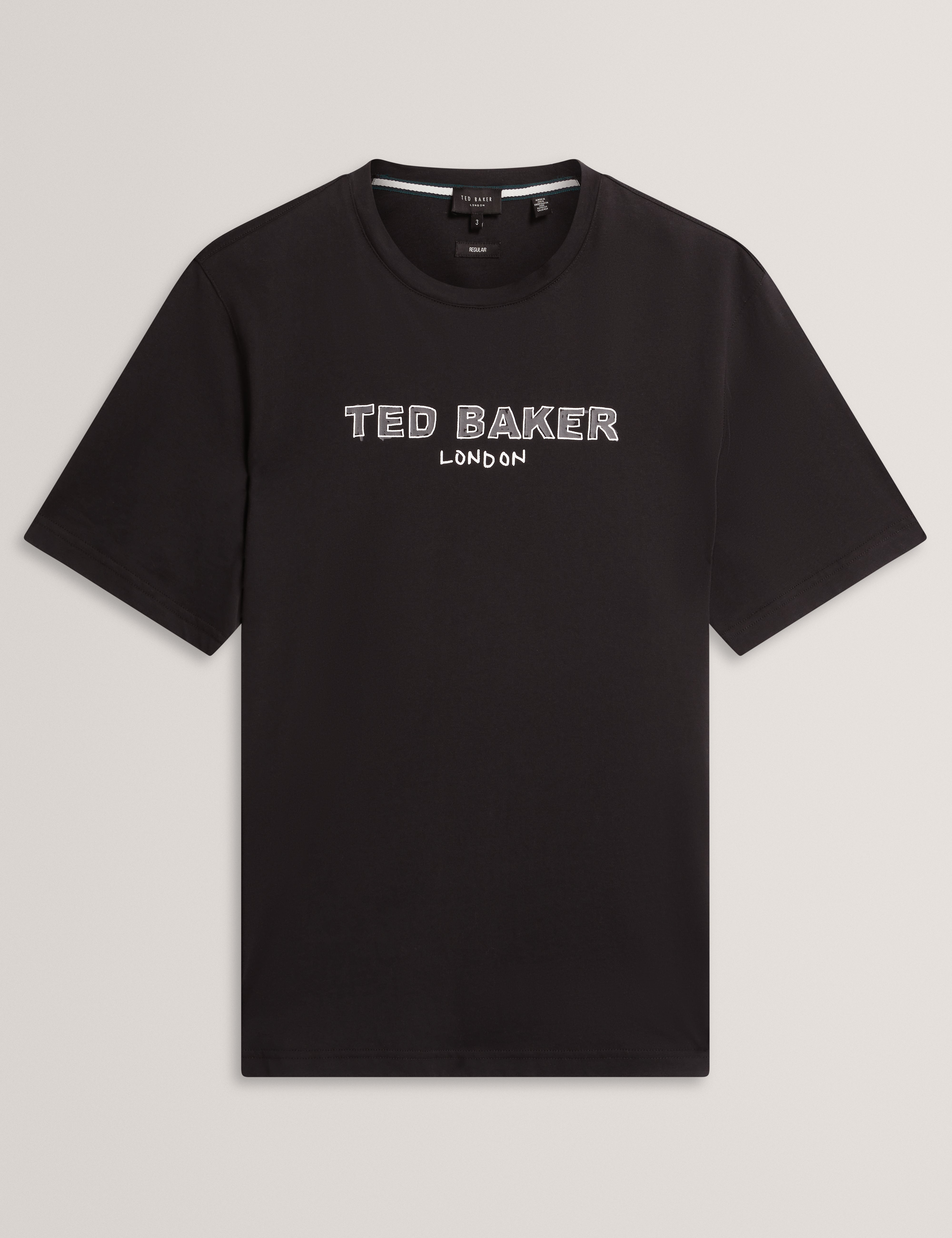 Bielle Branded T-Shirt Black