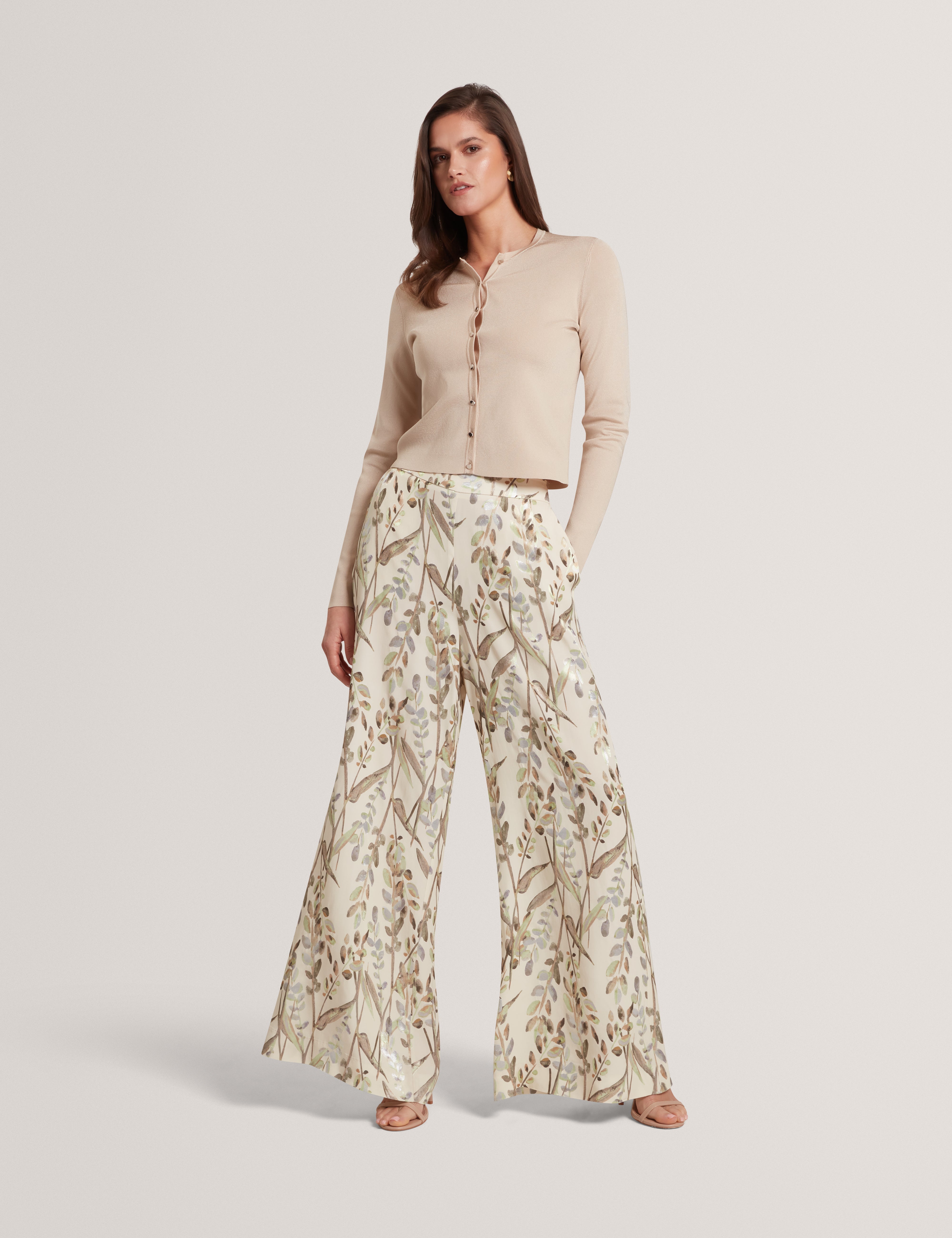 Lirae Knitted Cardigan Natural