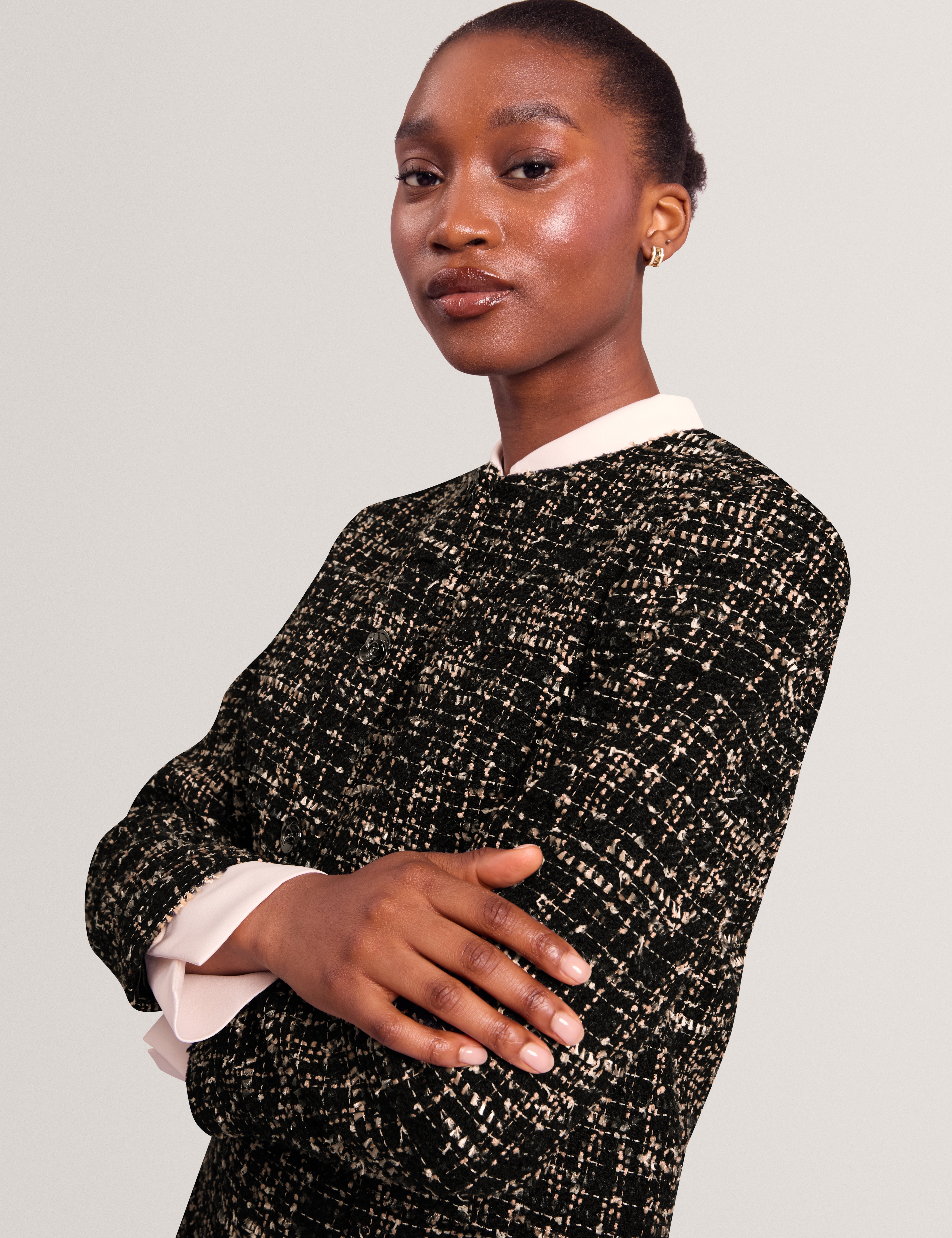 Ummi Boucle Jacket Black