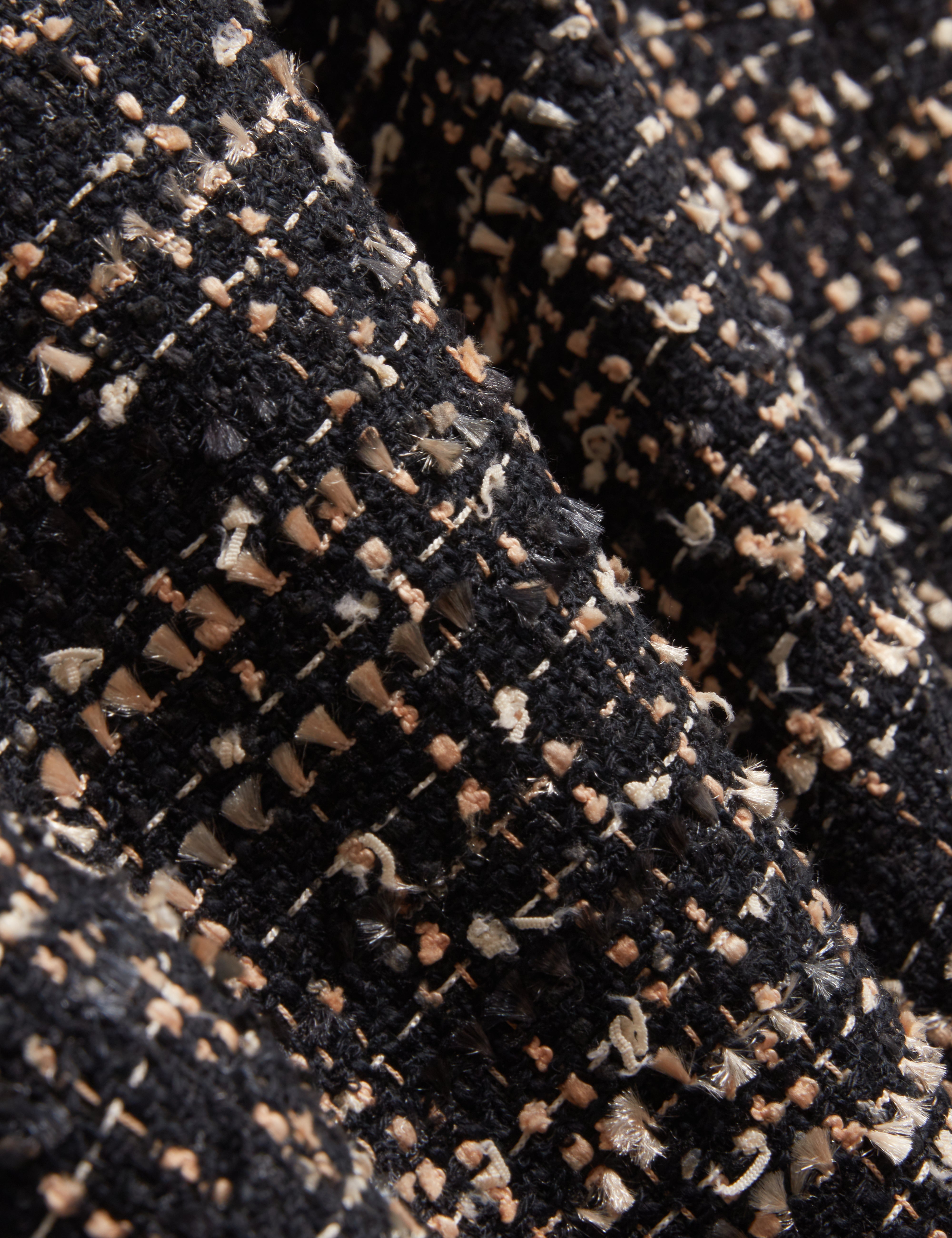 Ummito Boucle Sleeveless Top Black