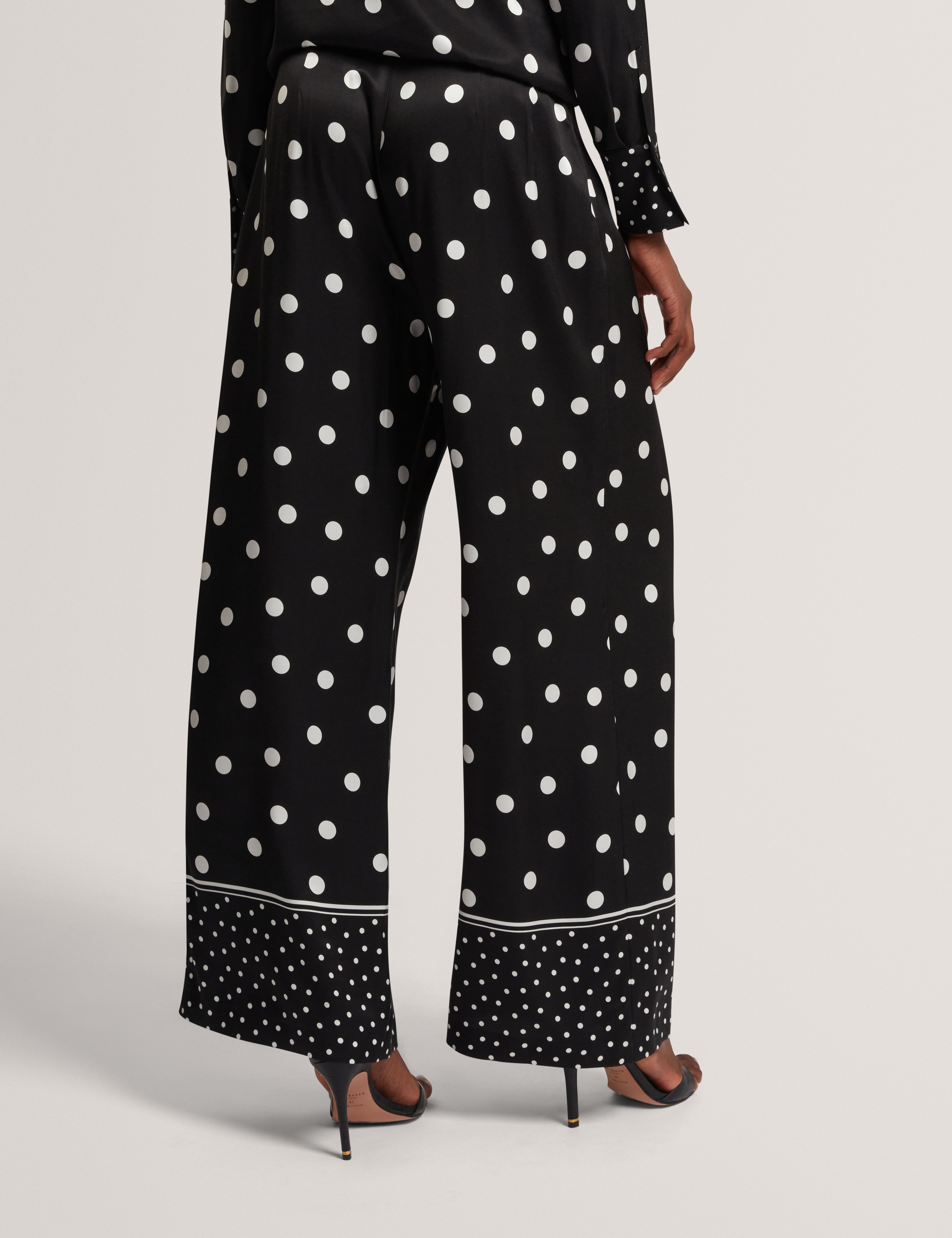 Admiia Printed Trouser Black