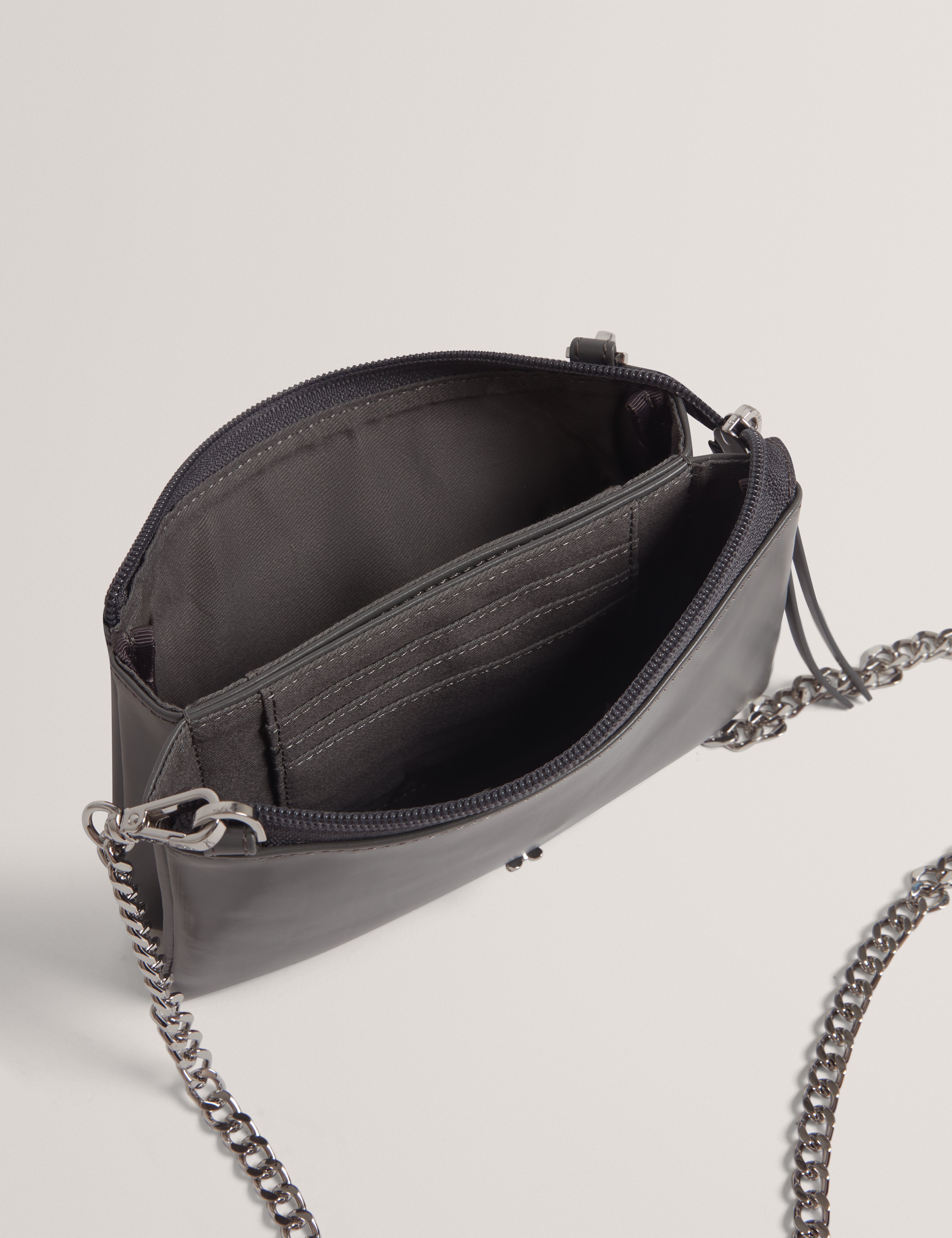 Aleea Crossbody Mini Pouch Dk-Grey