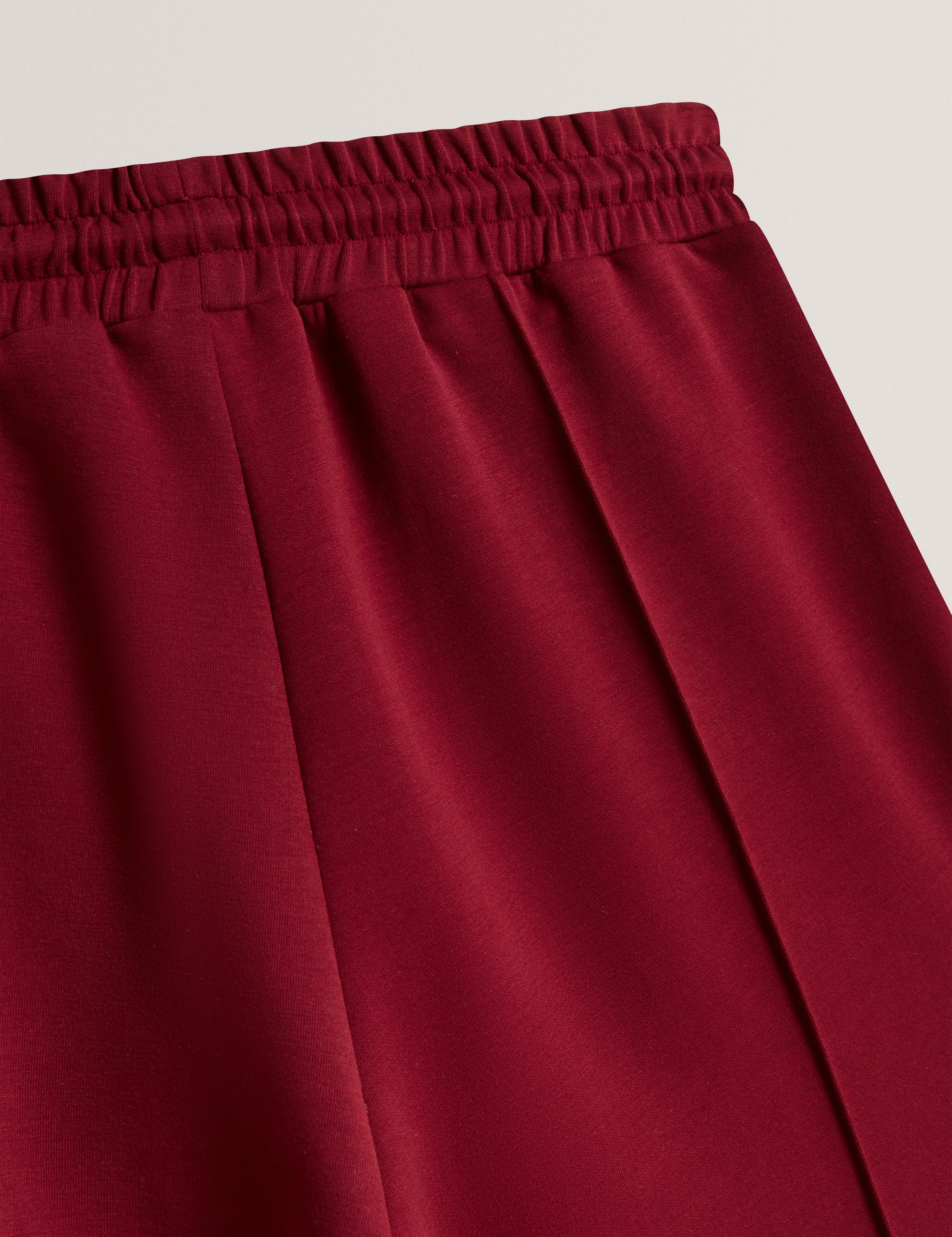 Nowelll Cupro Split Hem Jogger Maroon