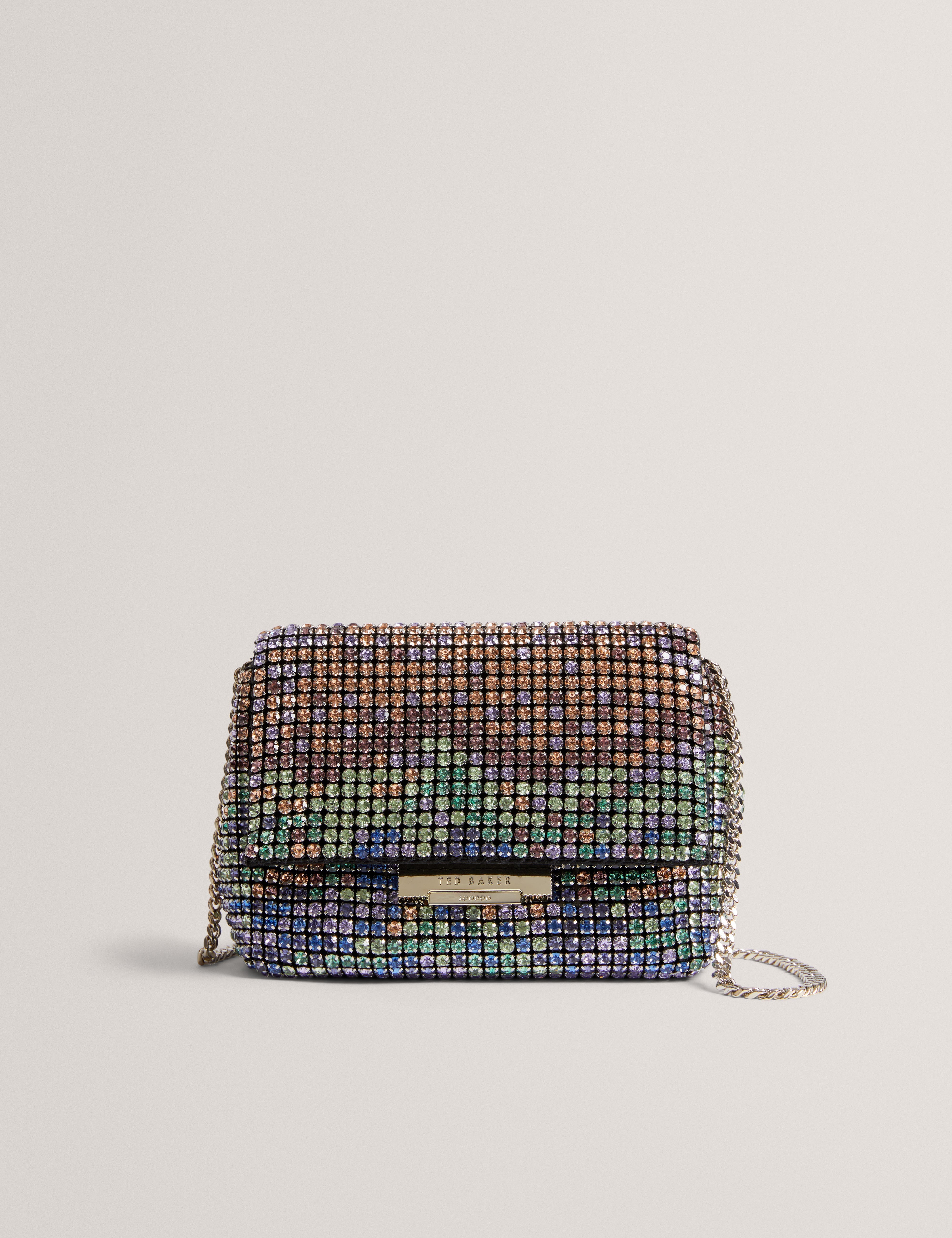 Seurat Crystal Mini Crossbody Bag Multicol