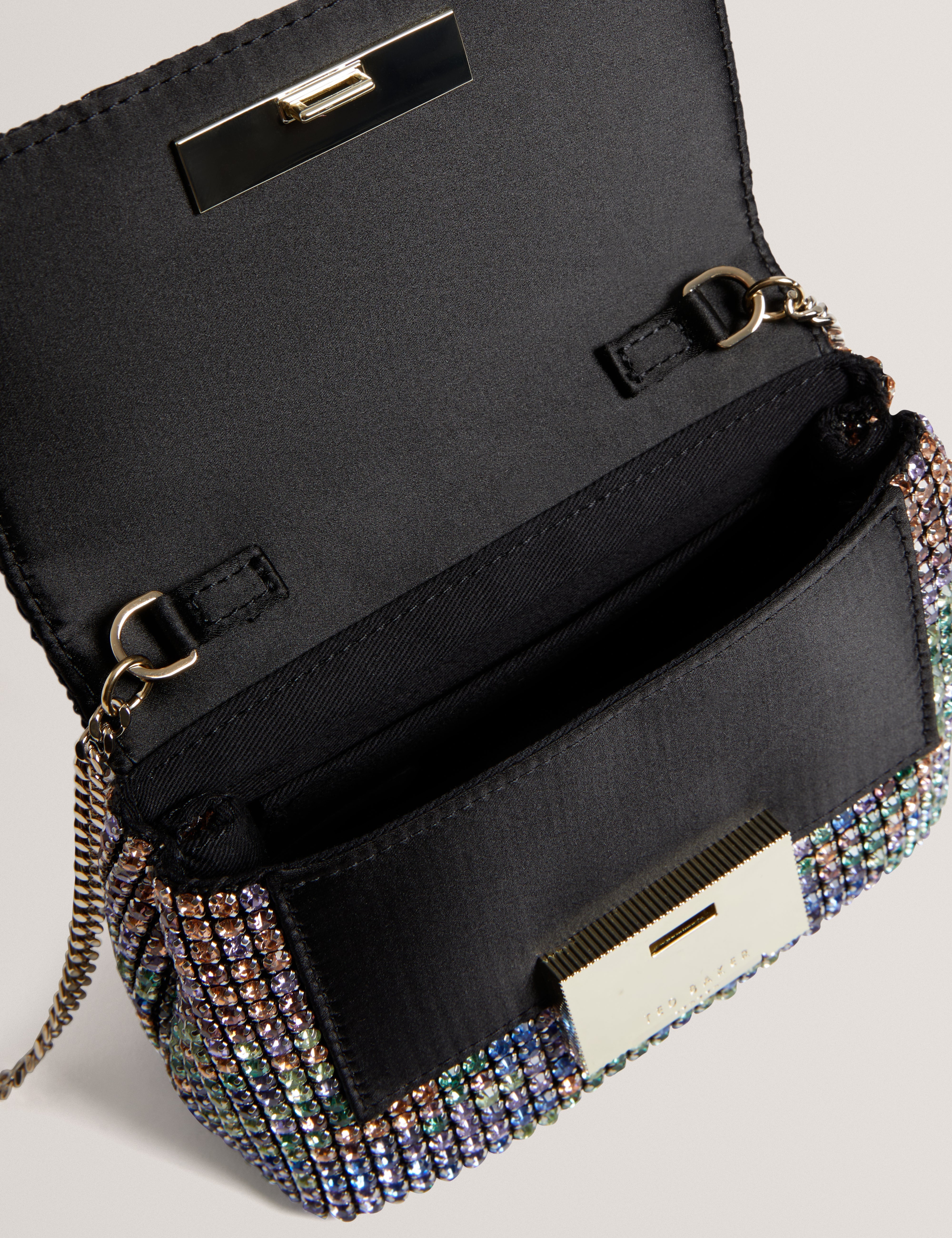 Seurat Crystal Mini Crossbody Bag Multicol