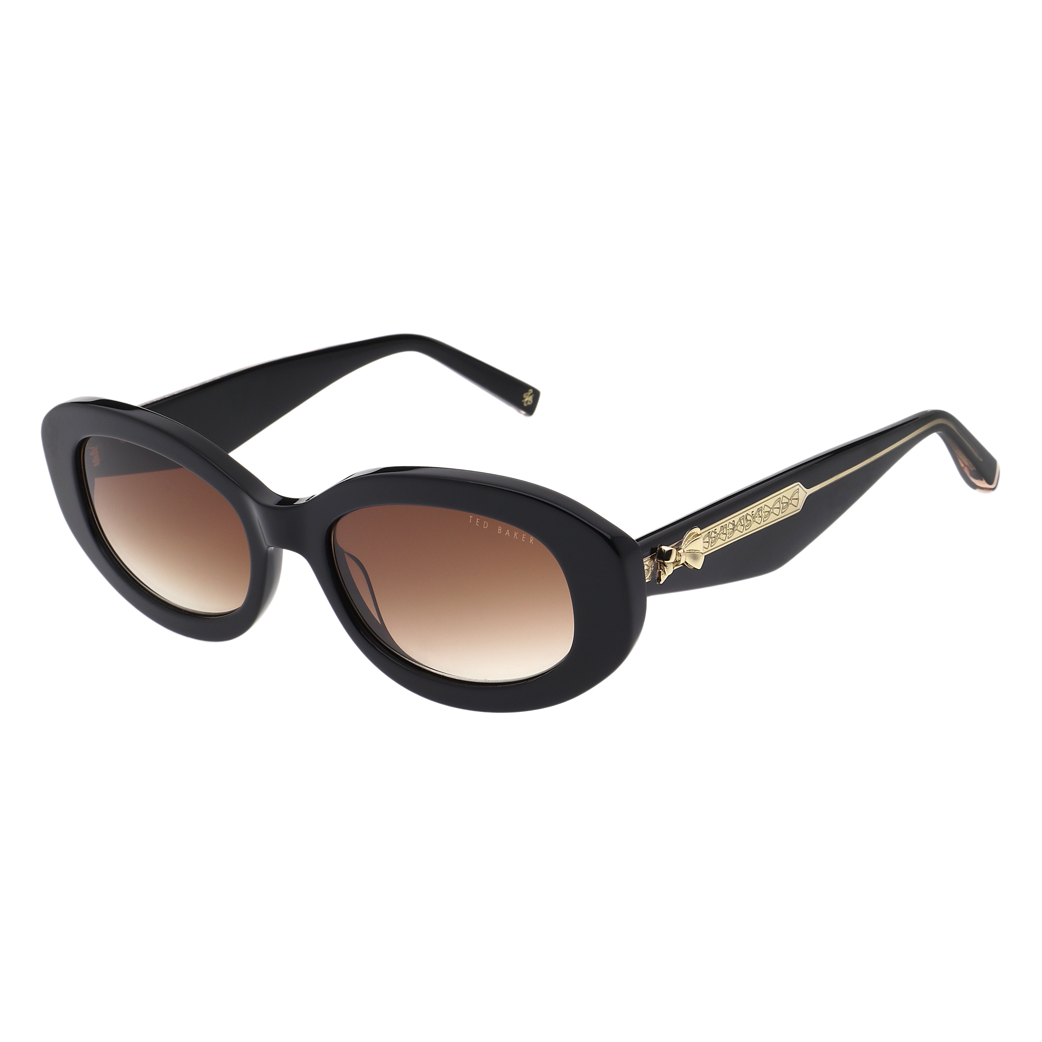 Daisie Sunglasses Gloss Solid Black