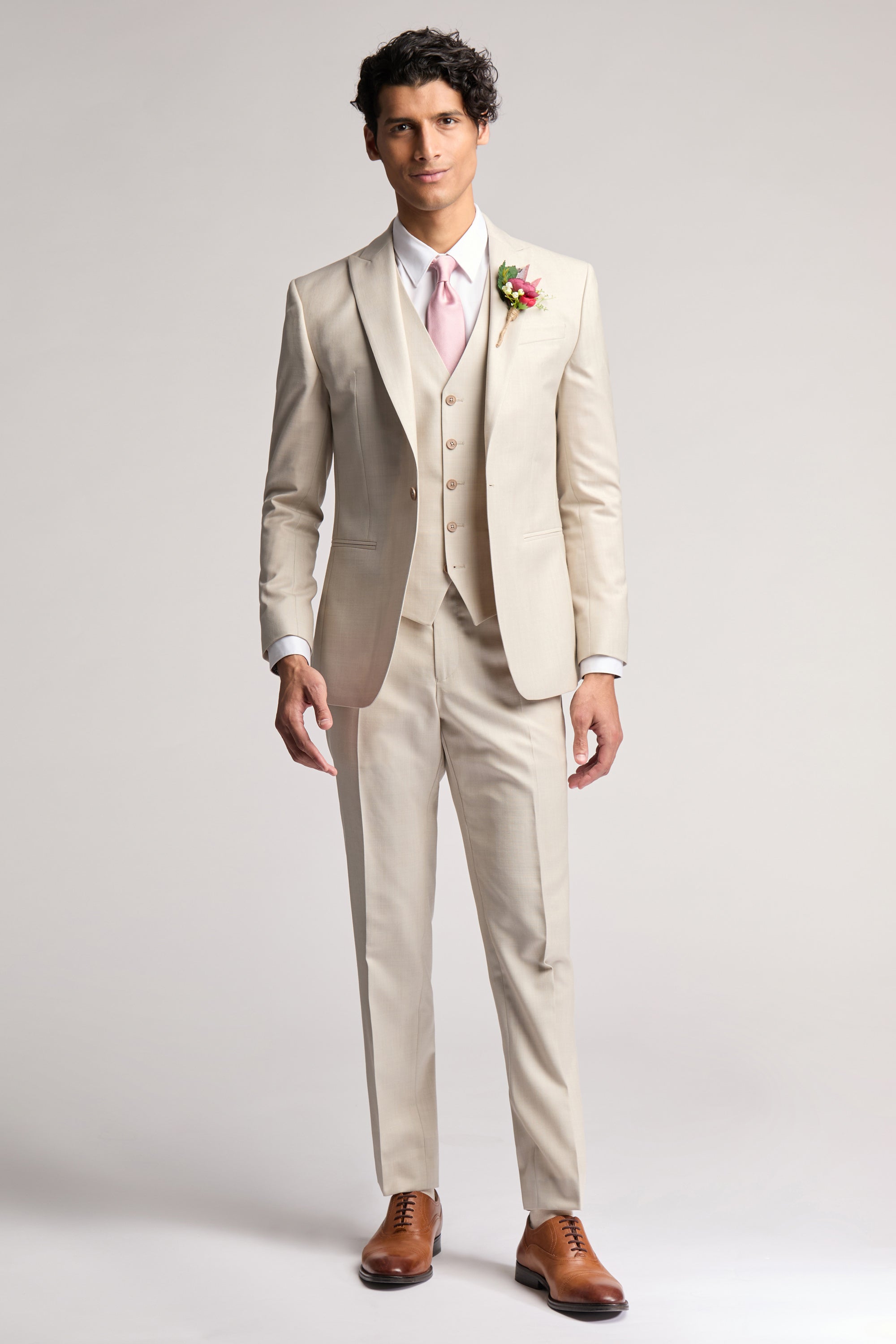 Stone Sharkskin Jacket Stone