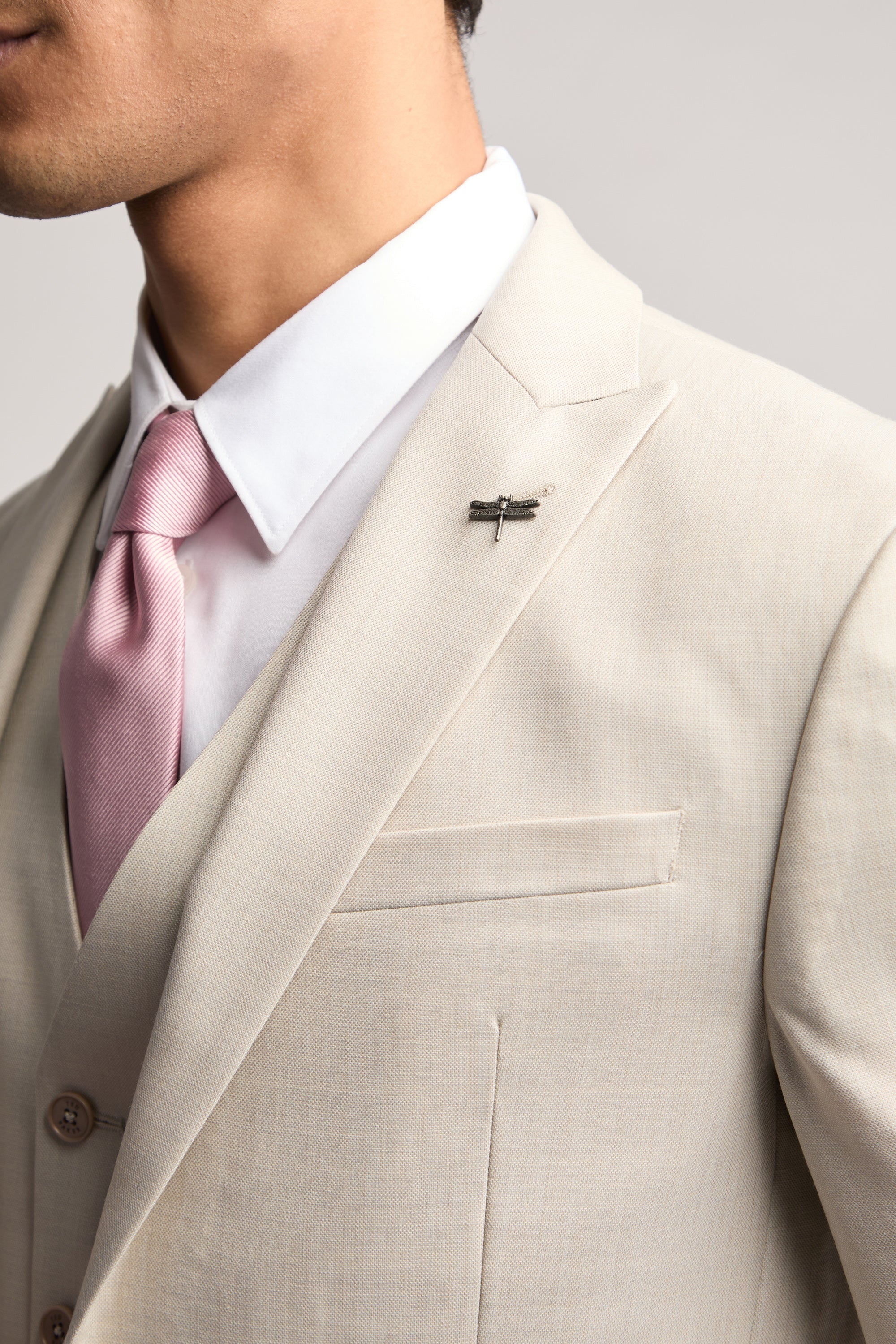 Stone Sharkskin Jacket Stone