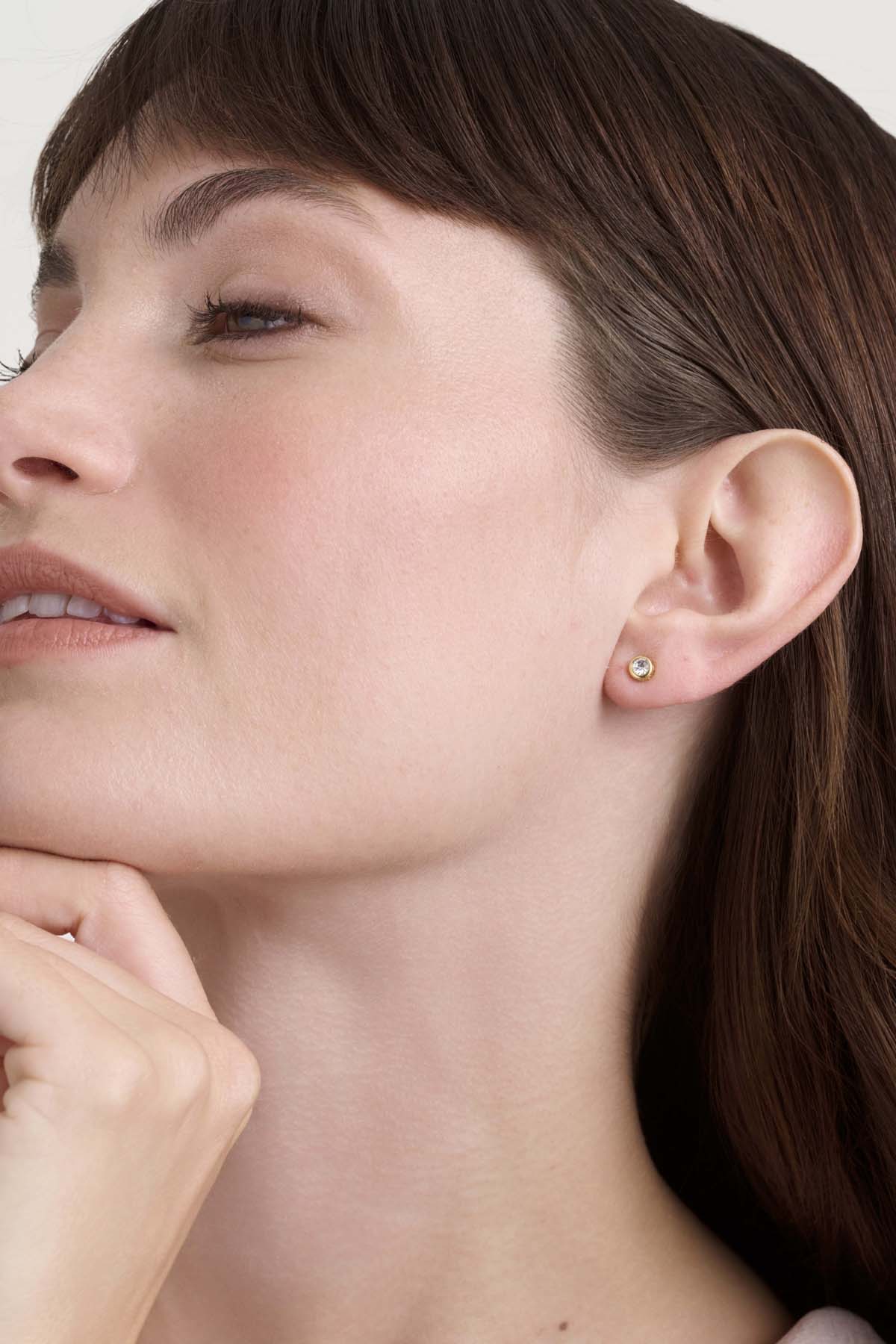 Sinee Mini Crystal Stud Earrings Crystal