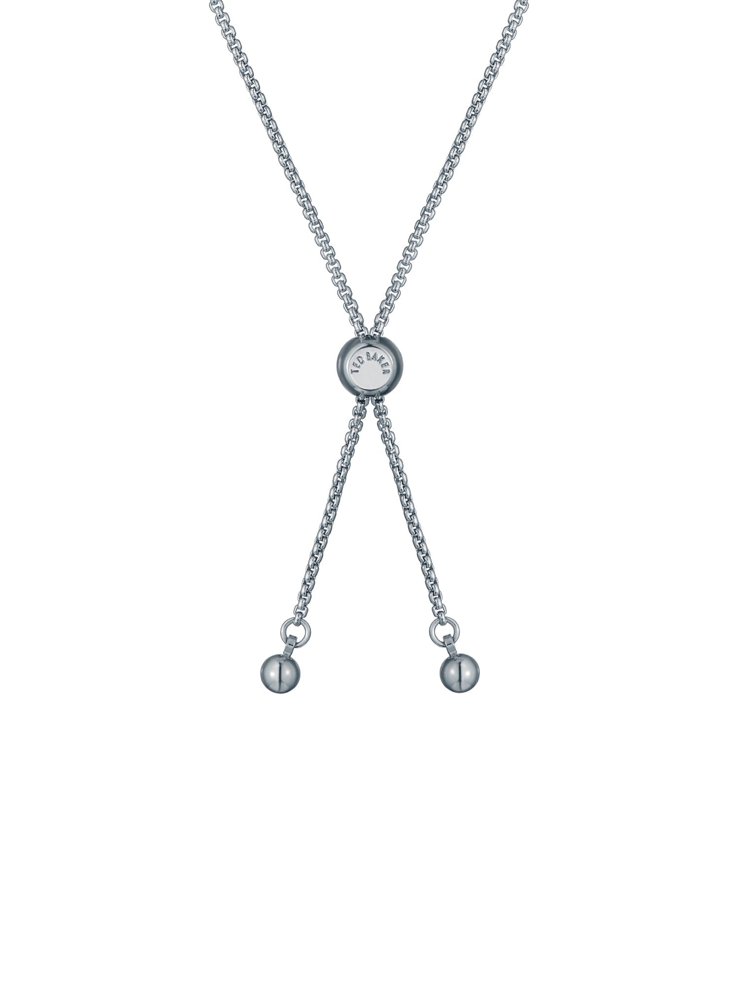 Florina Crystal Flower Adjustable Bracelet Silver